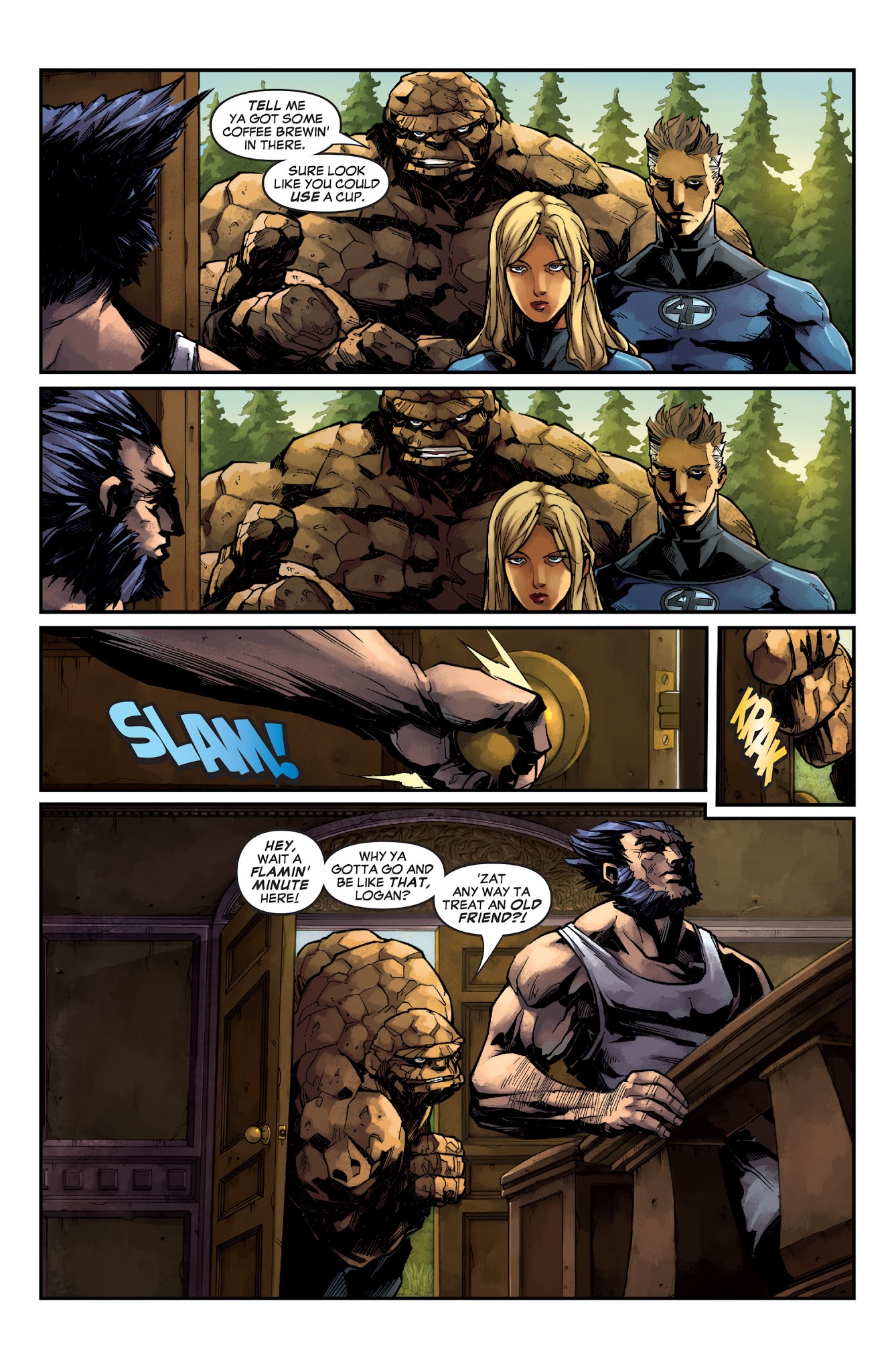 Read online X-Men/Fantastic Four comic -  Issue #1 - 8