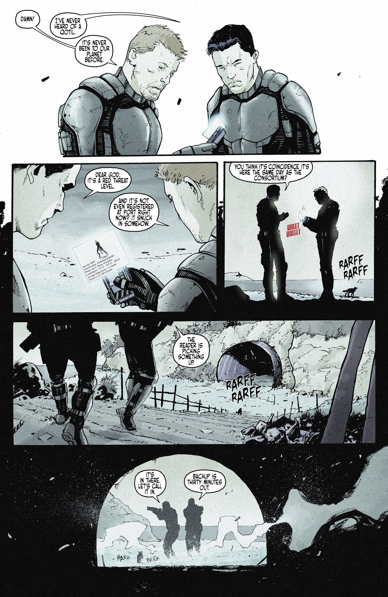 Read online Port of Earth comic -  Issue #1 - 22