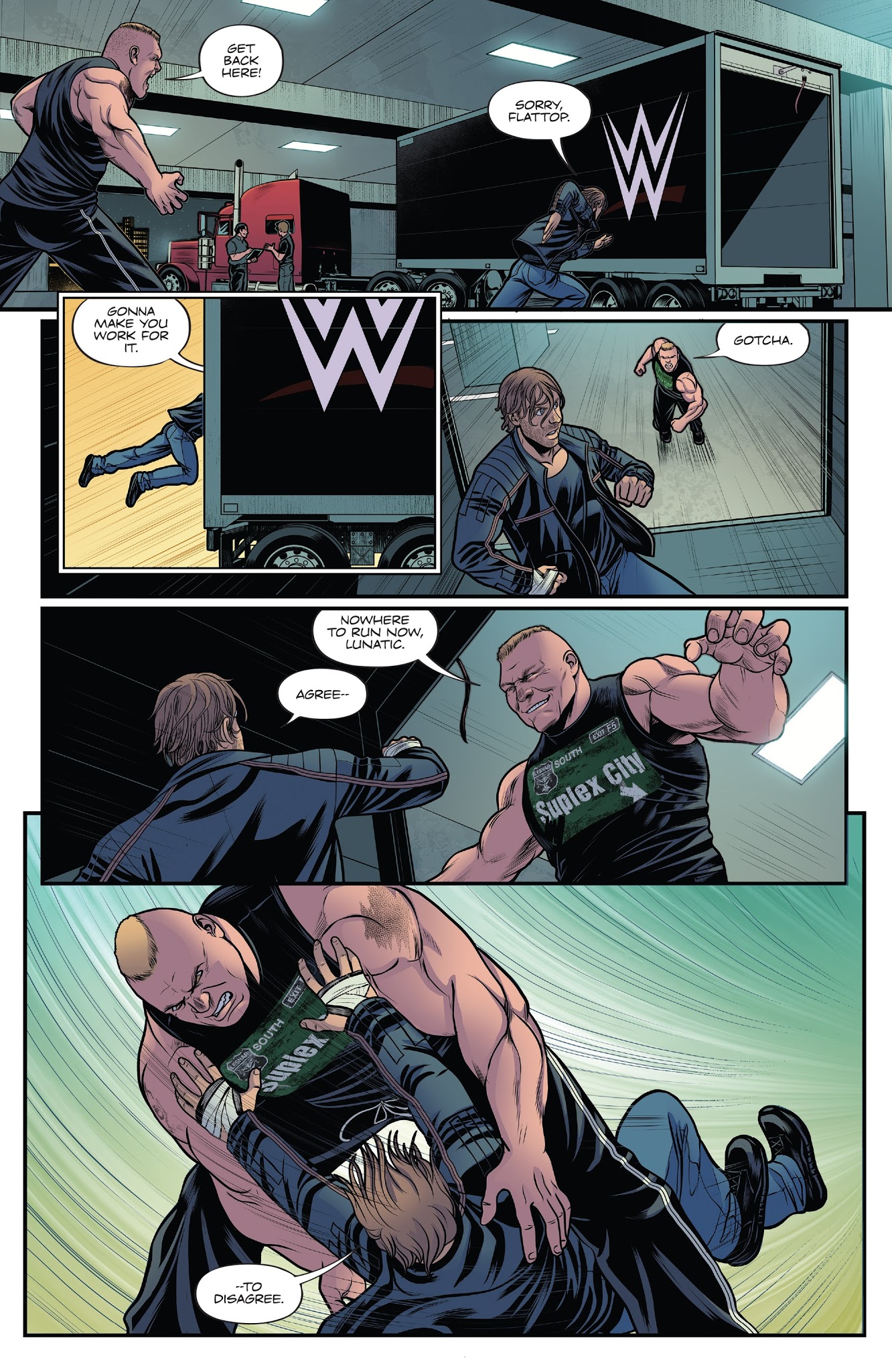 Read online WWE comic -  Issue #8 - 19