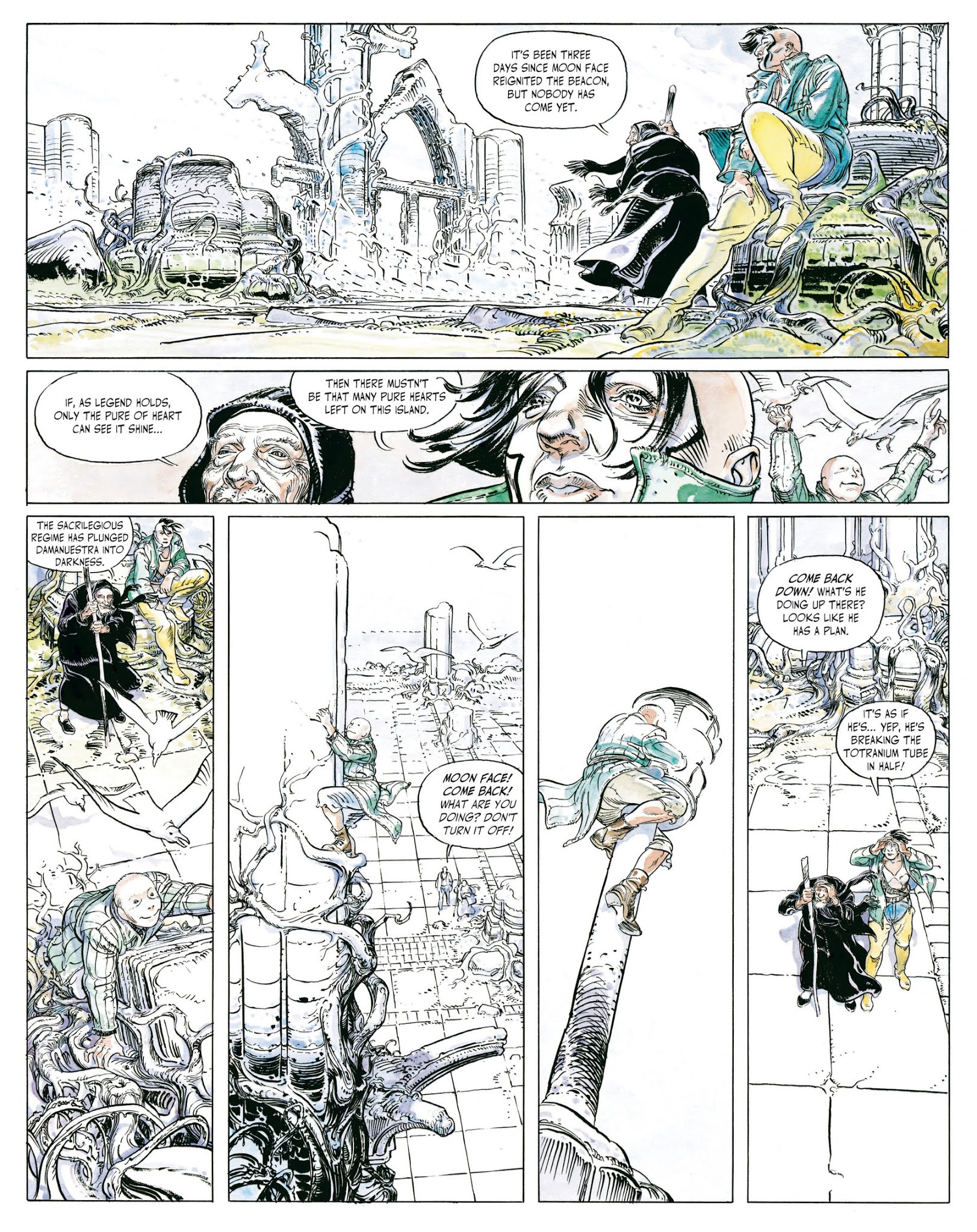 Read online Moon Face comic -  Issue #3 - 5