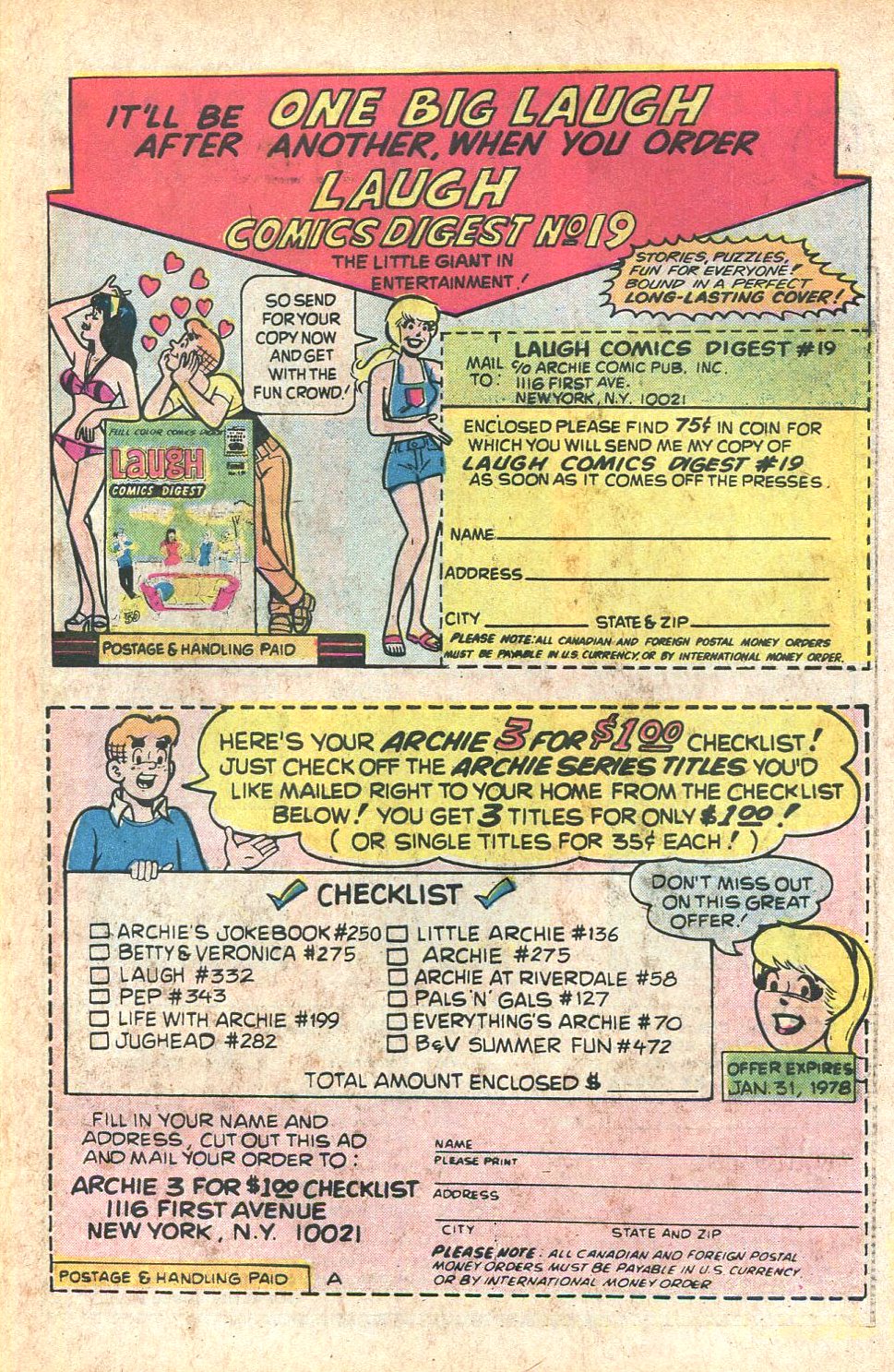 Read online Reggie and Me (1966) comic -  Issue #109 - 27