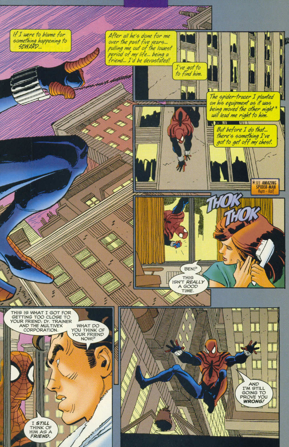 Read online Spider-Man (1990) comic -  Issue #68 - Into The Depths - 12