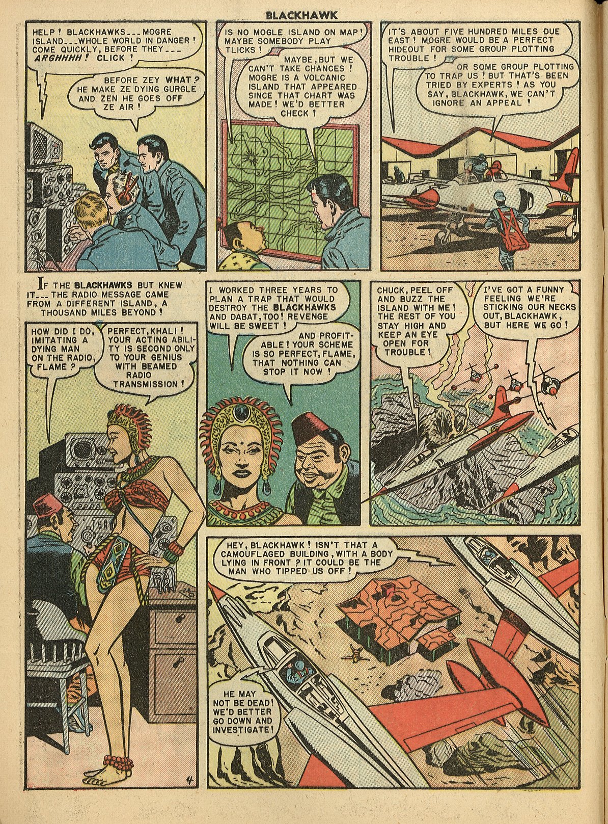 Read online Blackhawk (1957) comic -  Issue #33 - 7