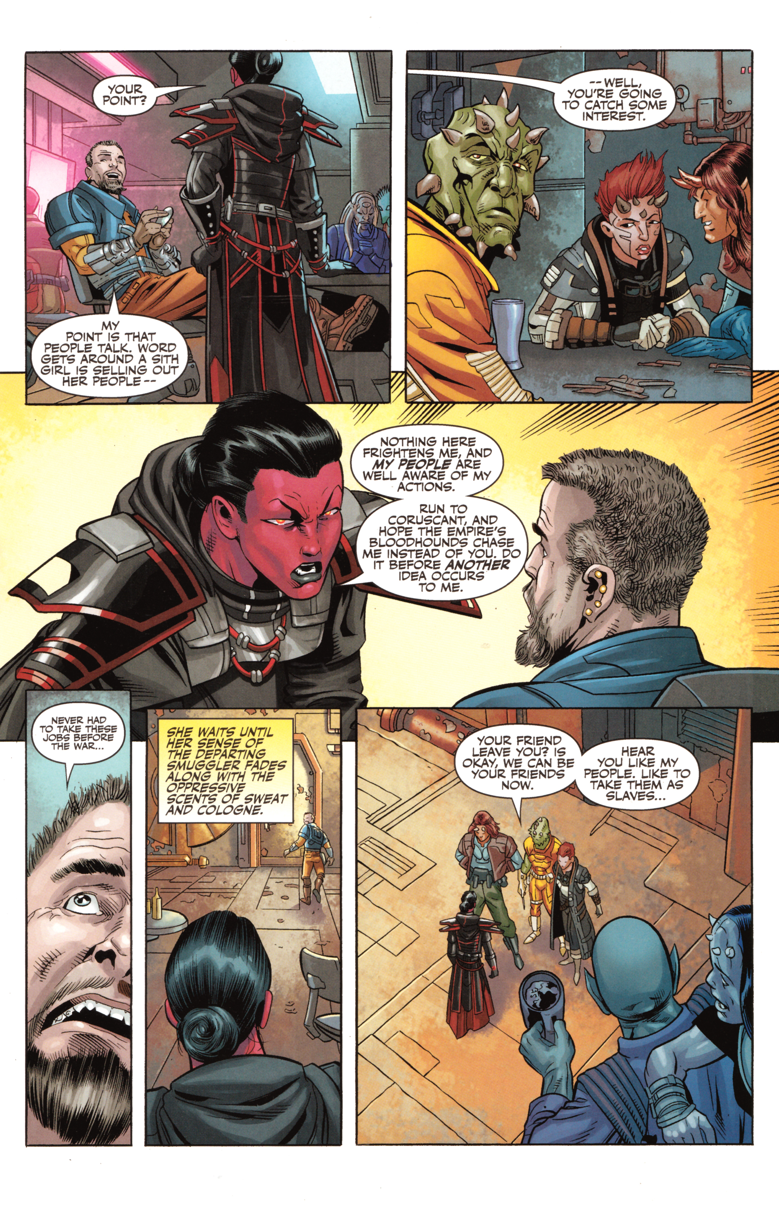 Read online Star Wars: The Old Republic comic -  Issue #4 - 13