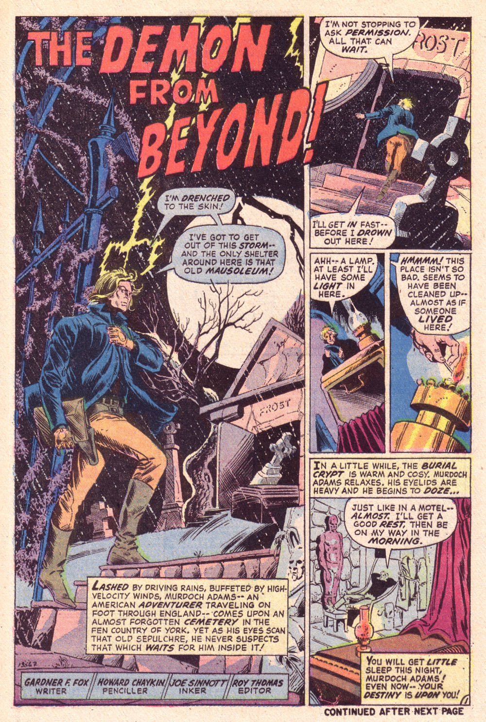 Read online Chamber of Chills (1972) comic -  Issue #4 - 21