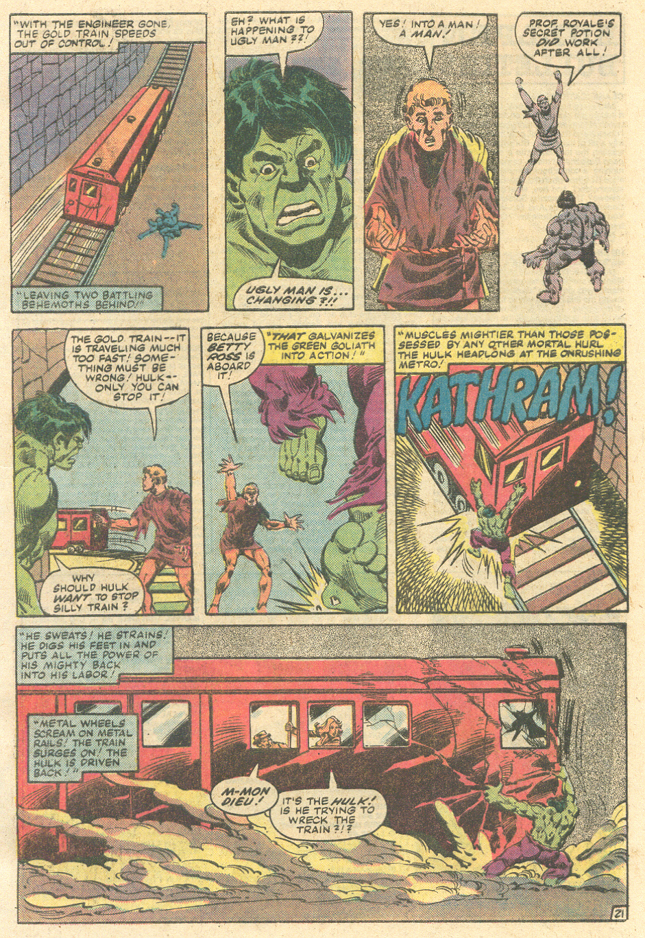 Read online The Incredible Hulk Versus Quasimodo comic -  Issue # Full - 22