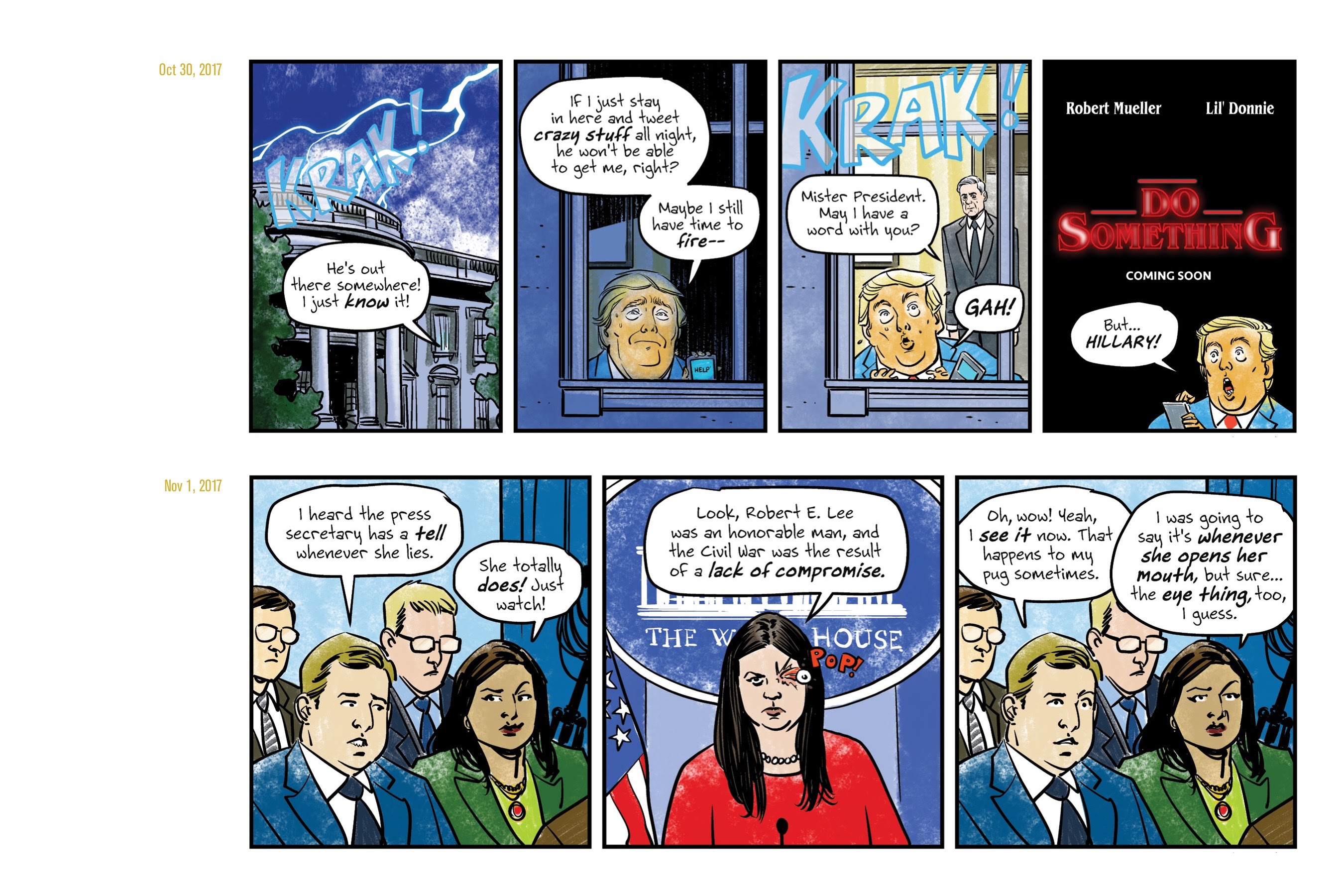 Read online Lil' Donnie: Executive Privilege comic -  Issue # TPB - 58