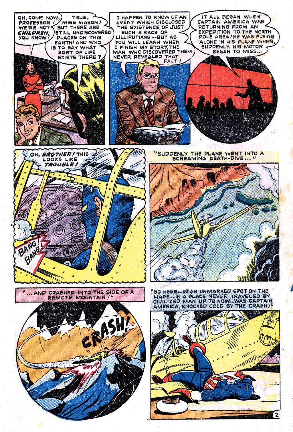 Read online Captain America Comics comic -  Issue #69 - 4