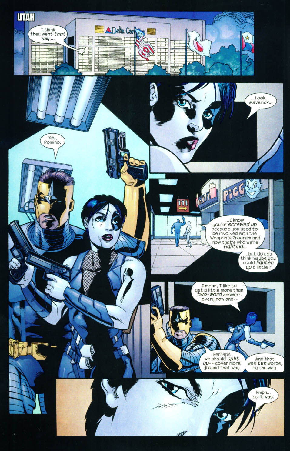 Read online Weapon X (2002) comic -  Issue #9 - 12