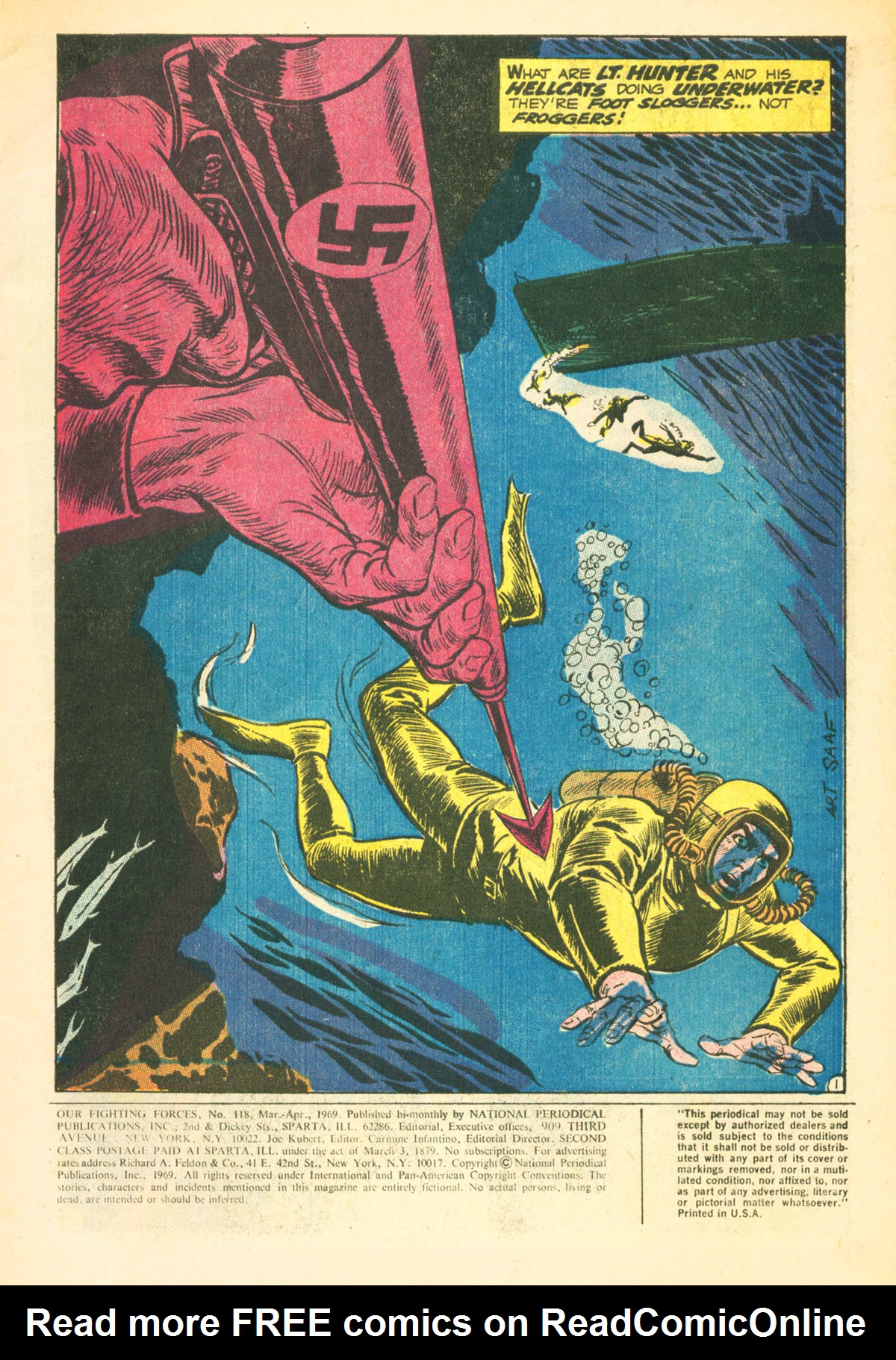 Read online Our Fighting Forces comic -  Issue #118 - 3