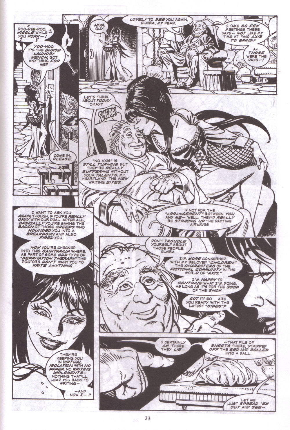 Read online Elvira, Mistress of the Dark comic -  Issue #101 - 20