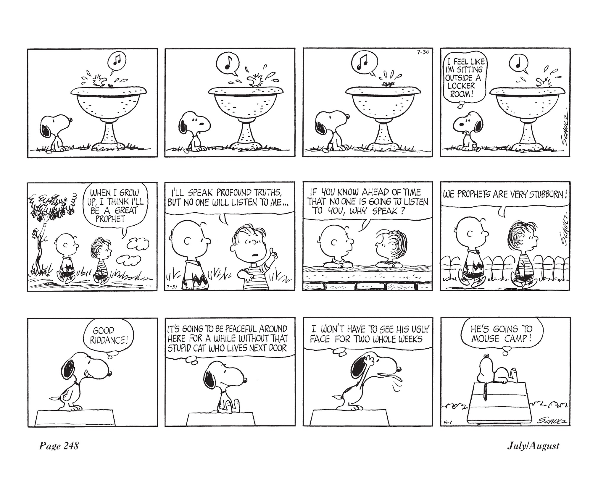 Read online The Complete Peanuts comic -  Issue # TPB 10 - 261