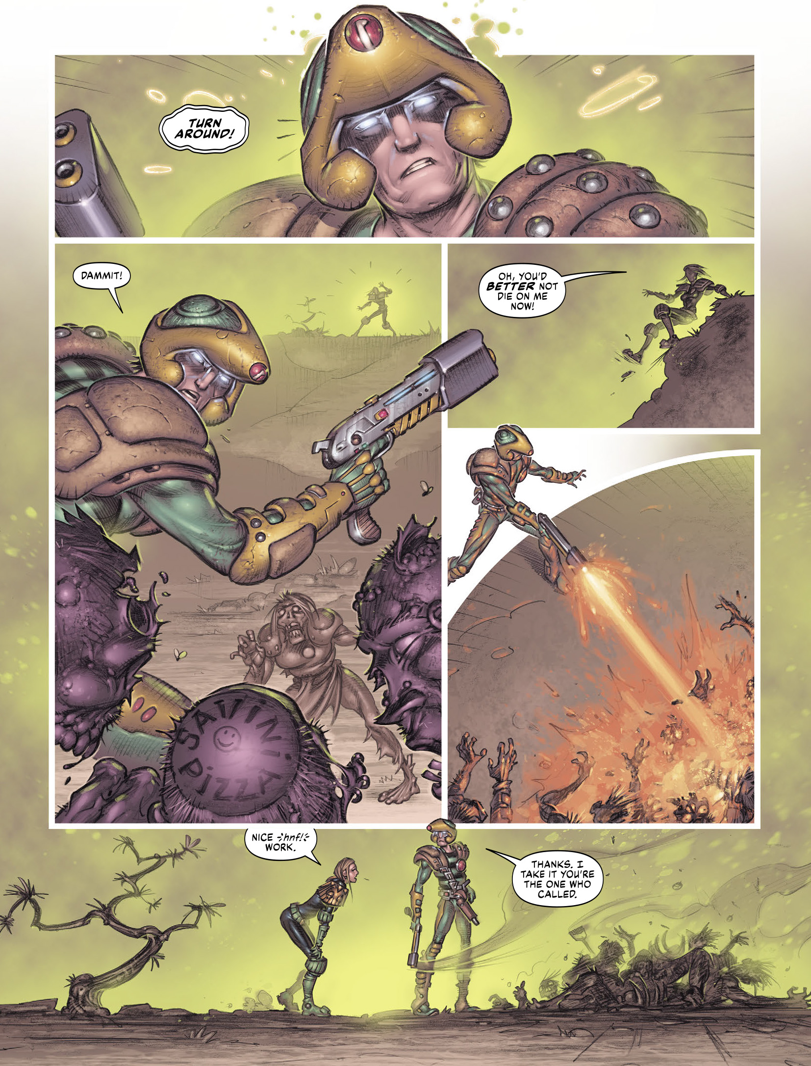 Read online Judge Dredd Megazine (Vol. 5) comic -  Issue #448 - 22