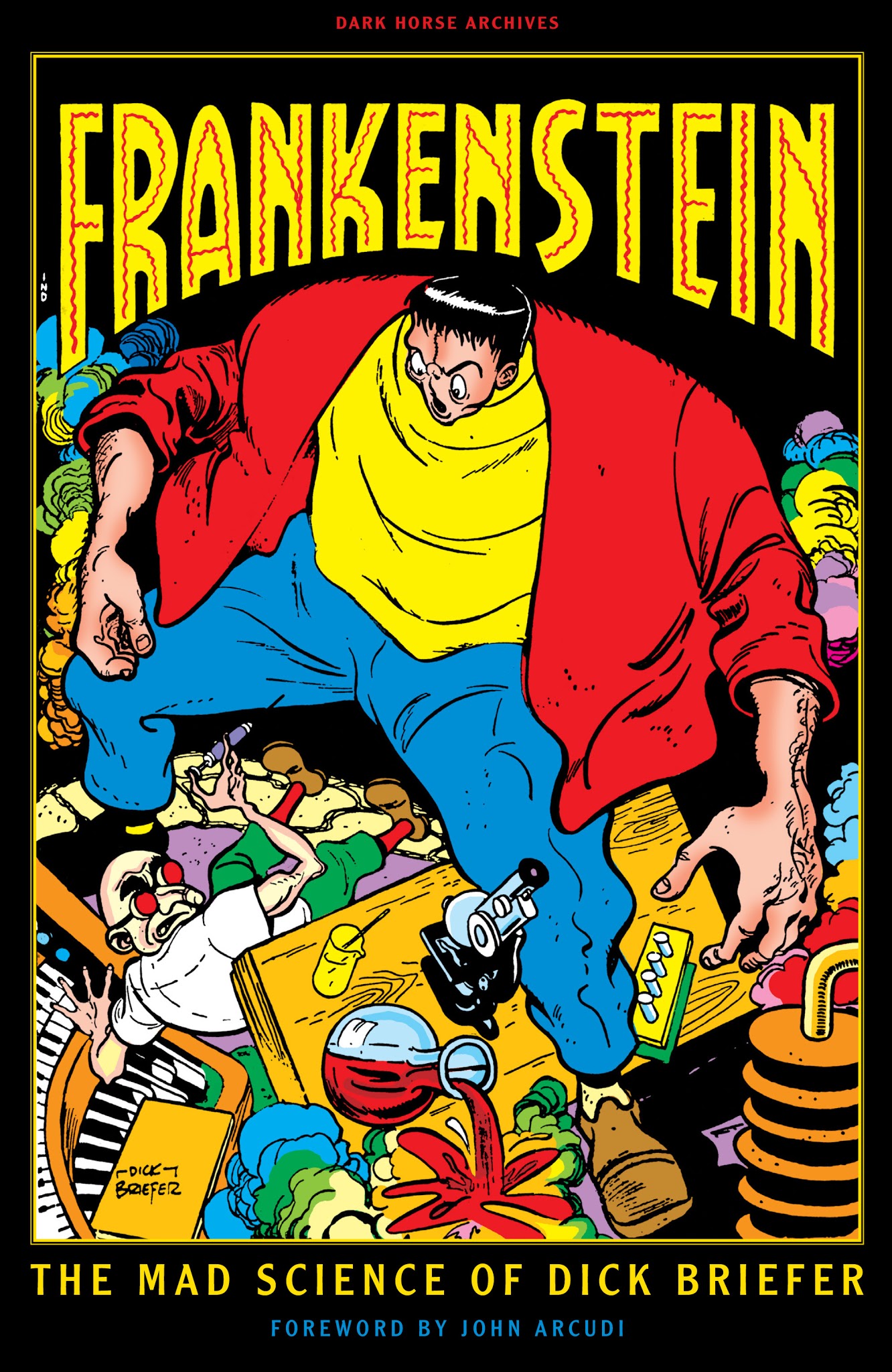 Read online Frankenstein: The Mad Science of Dick Briefer comic -  Issue # TPB - 1