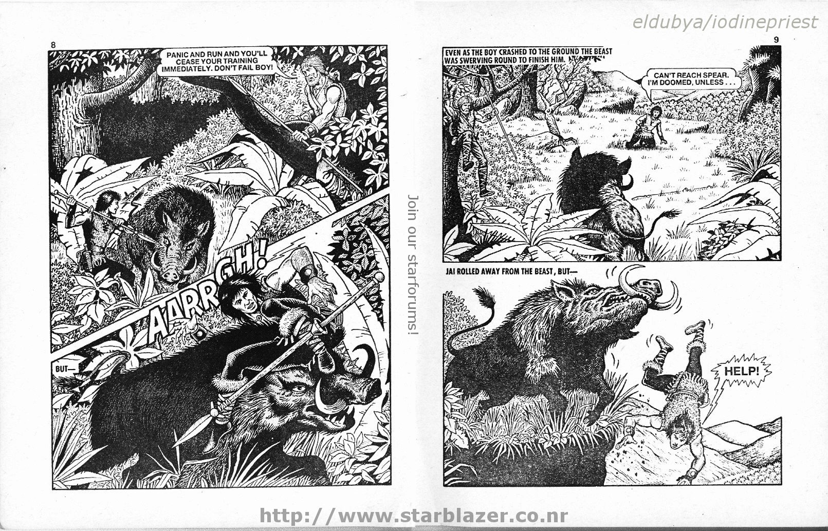 Read online Starblazer comic -  Issue #192 - 6