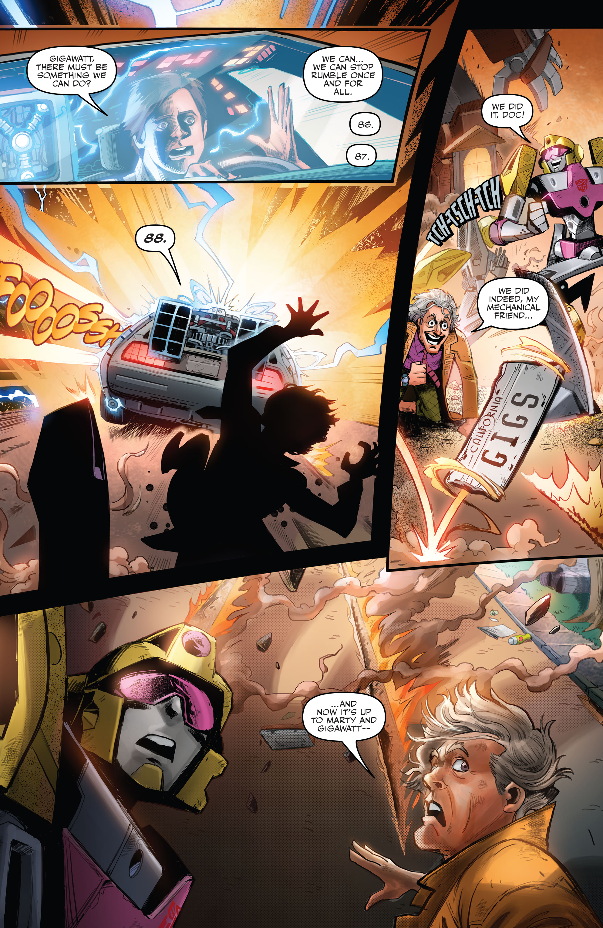 Read online Transformers: Back to the Future comic -  Issue #4 - 11