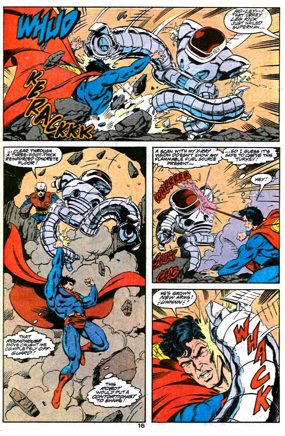 Read online Adventures of Superman (1987) comic -  Issue #486 - 17