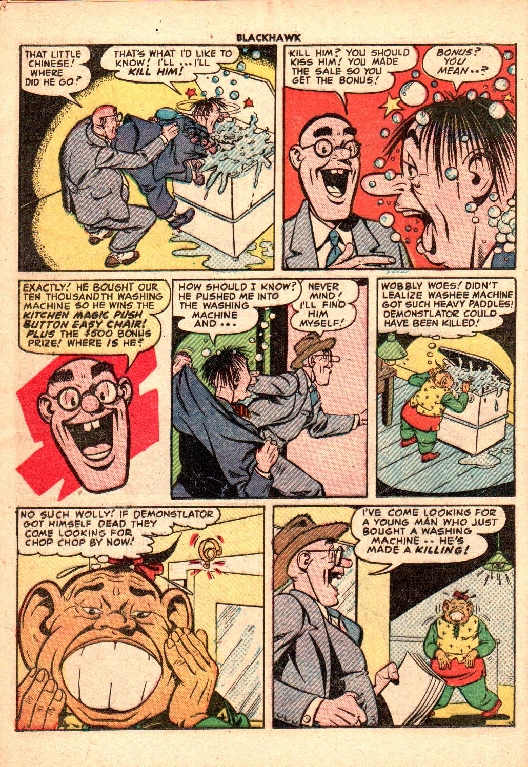 Read online Blackhawk (1957) comic -  Issue #62 - 16