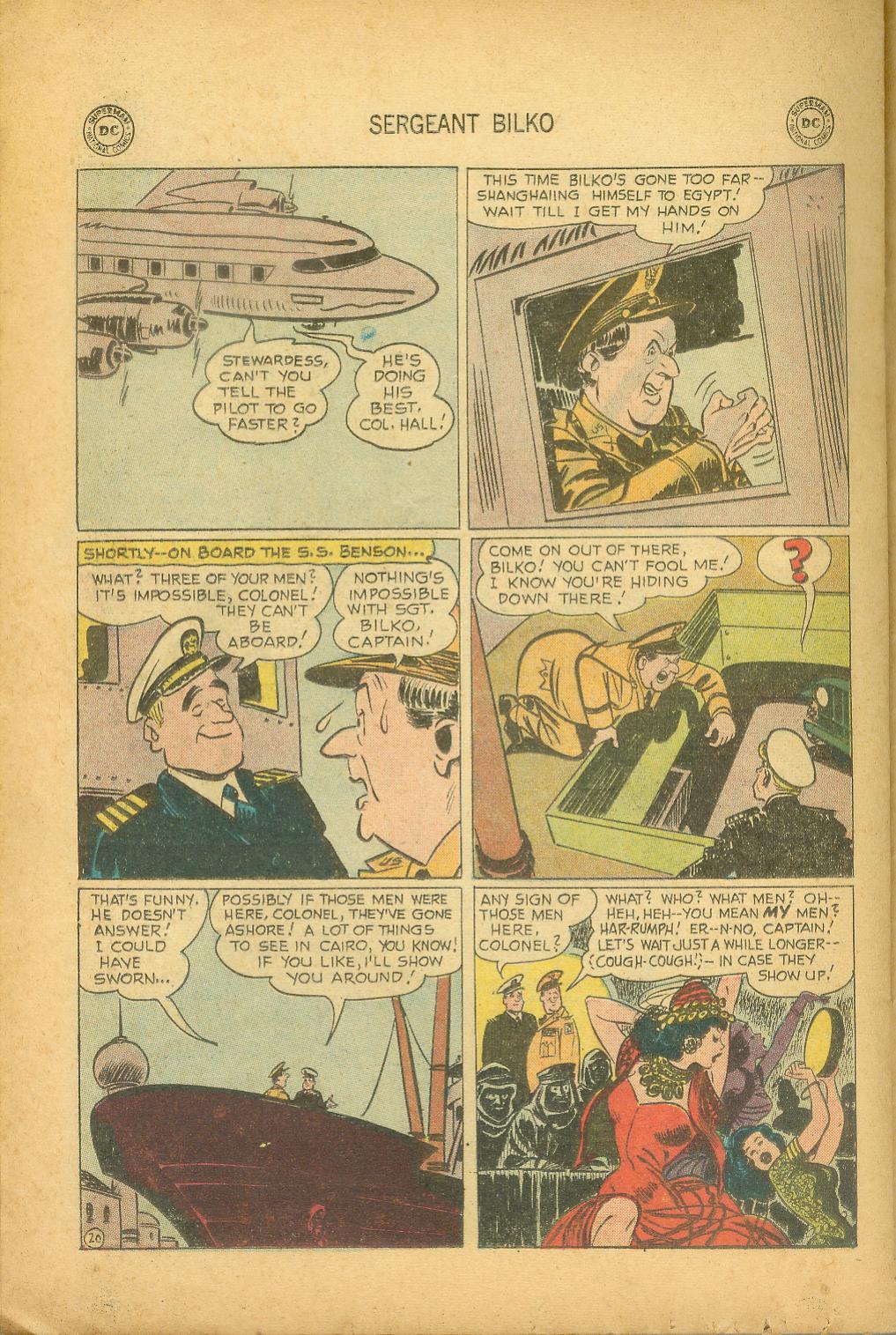 Read online Sergeant Bilko comic -  Issue #12 - 26