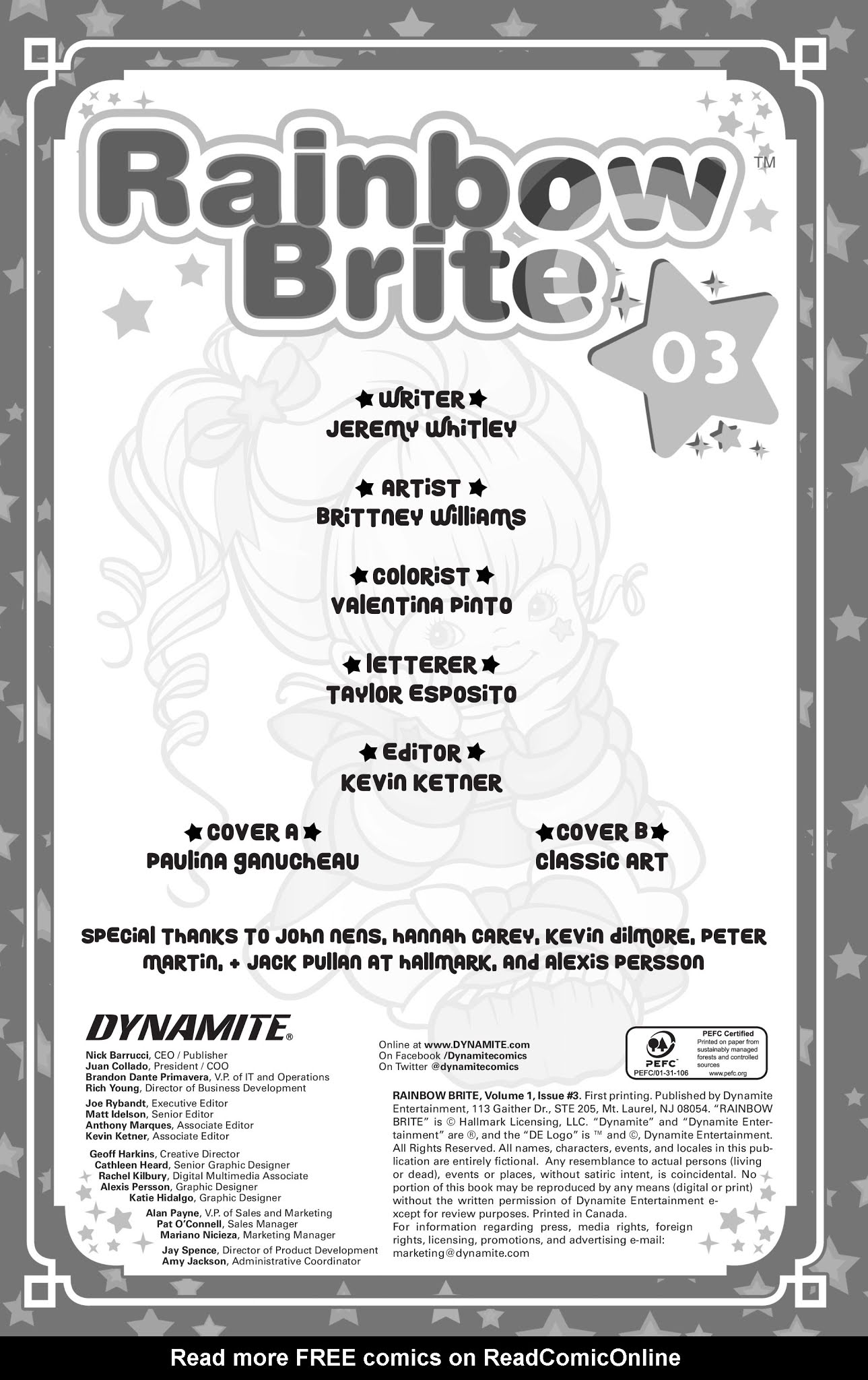 Read online Rainbow Brite comic -  Issue #3 - 3