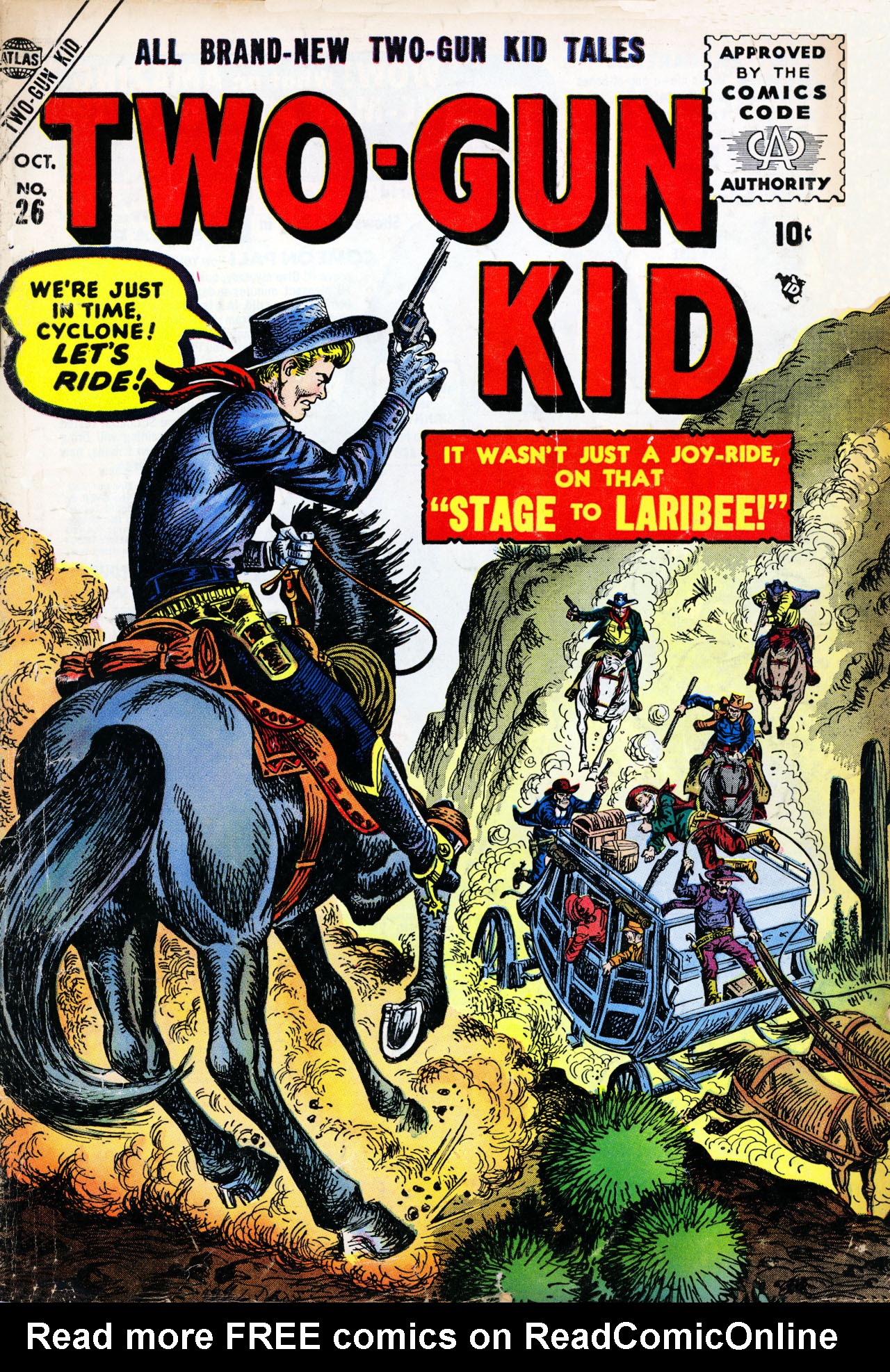 Read online Two-Gun Kid comic -  Issue #26 - 1