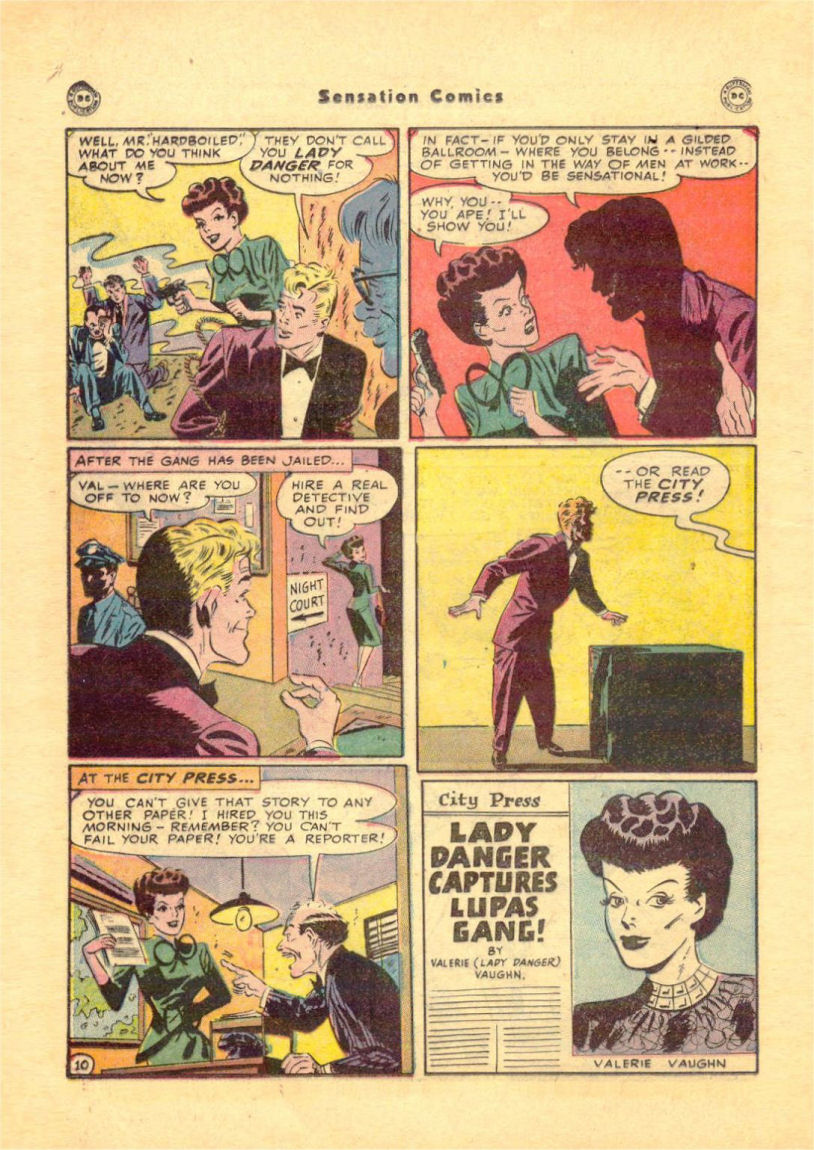 Read online Sensation (Mystery) Comics comic -  Issue #84 - 28
