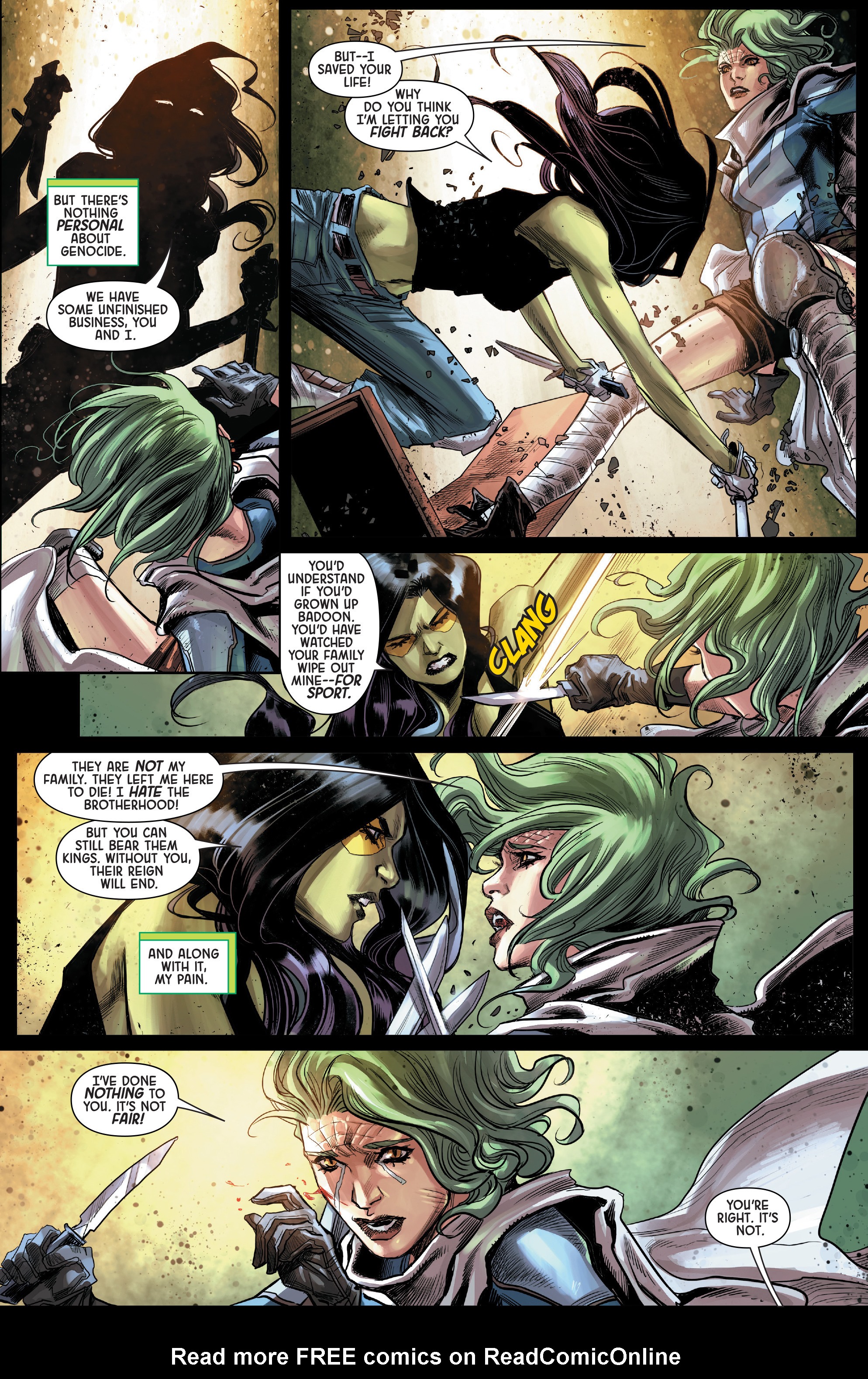 Read online Gamora comic -  Issue #3 - 20