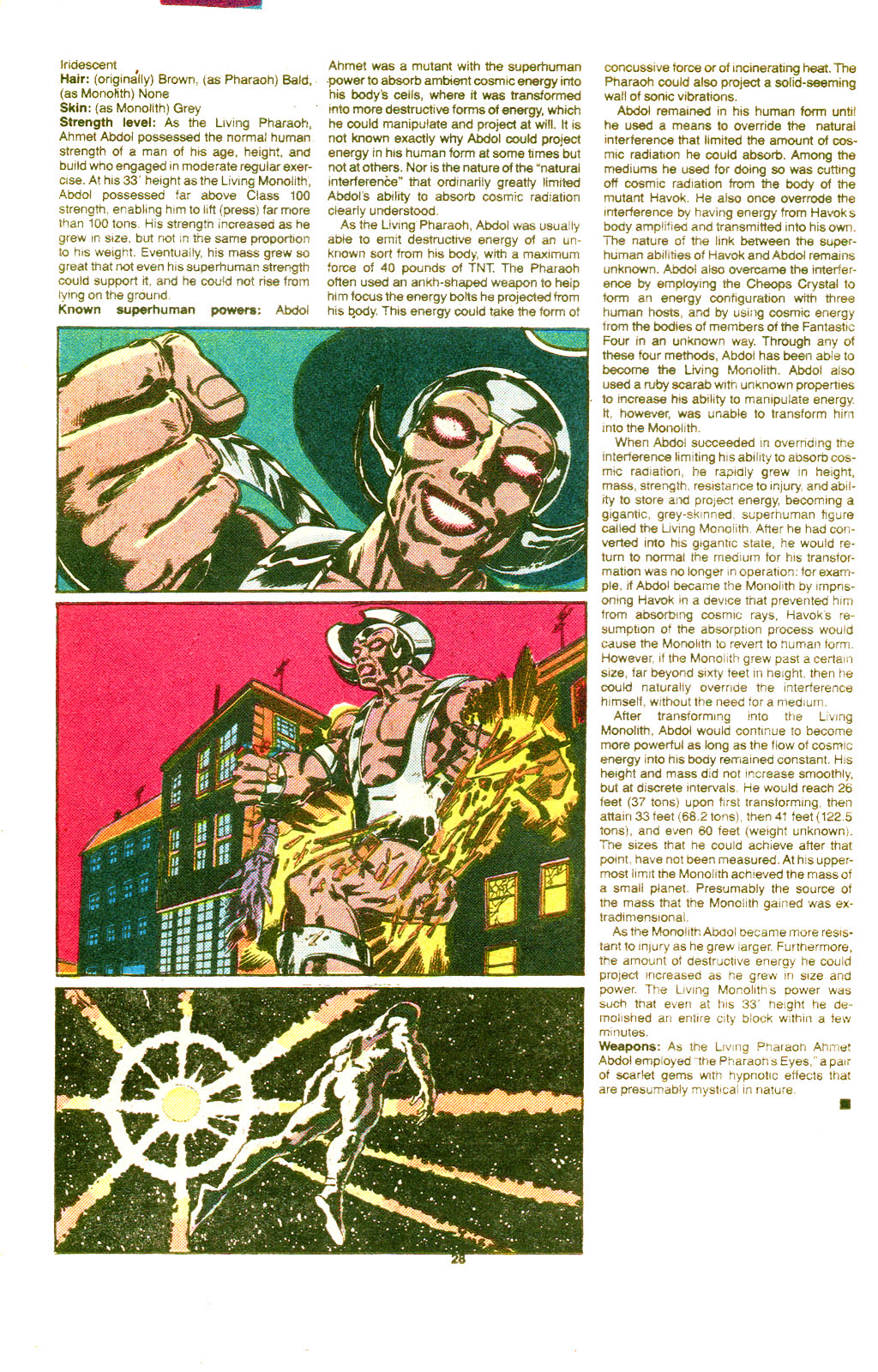 The Official Handbook of the Marvel Universe Deluxe Edition issue 18 - Page 30
