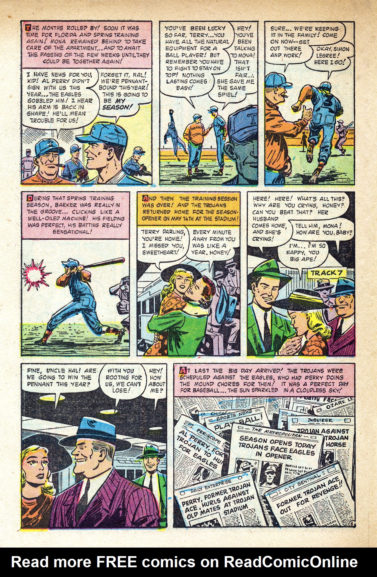 Read online Sports Action comic -  Issue #1 - 28