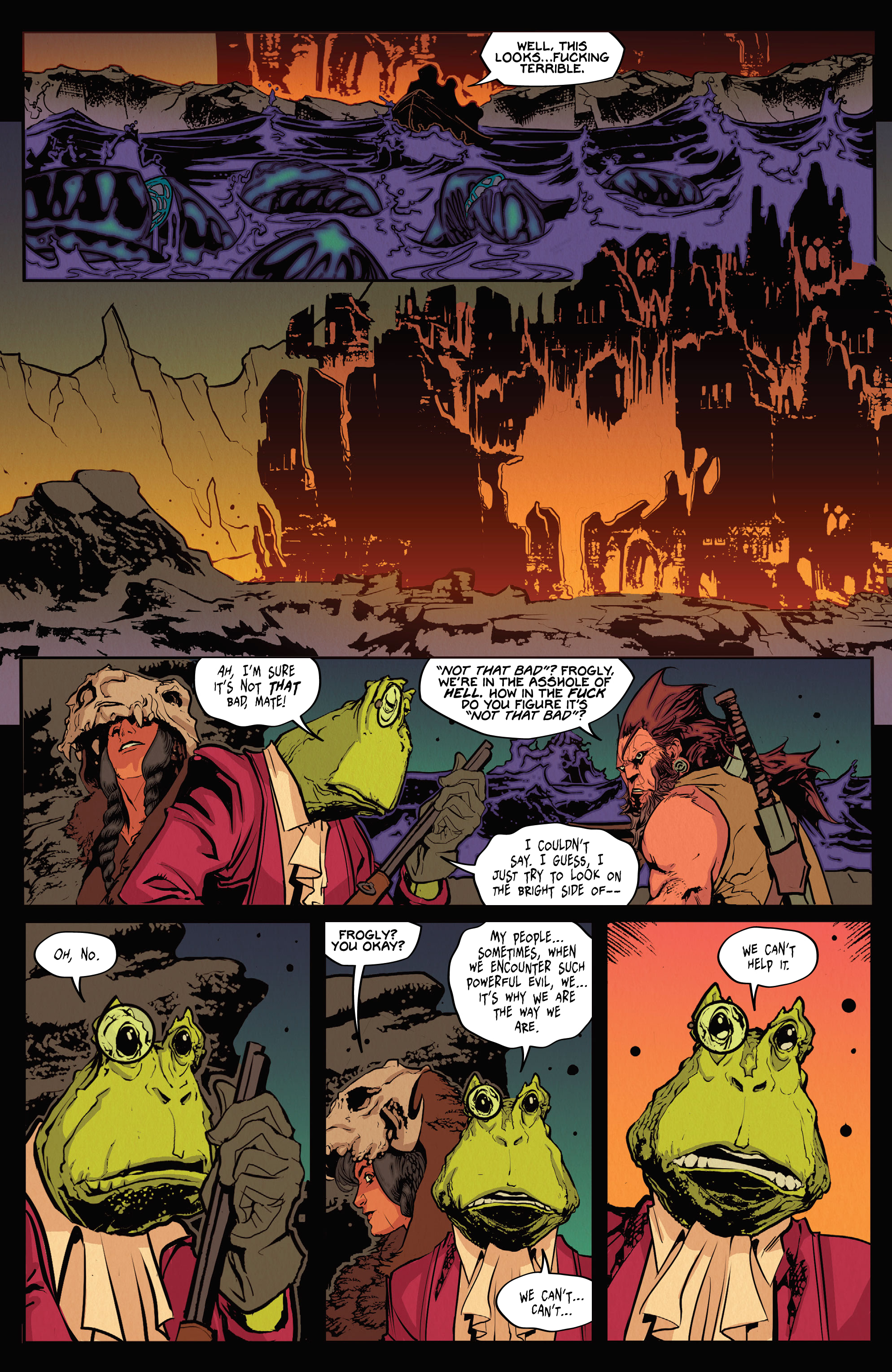 Read online Barbaric Hell to Pay comic -  Issue #3 - 16