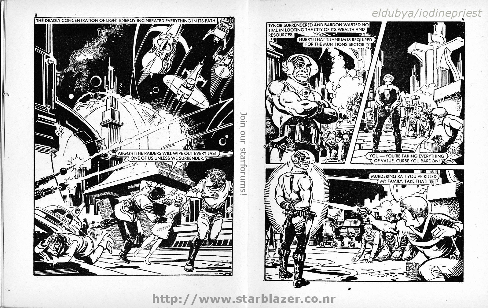 Read online Starblazer comic -  Issue #134 - 6