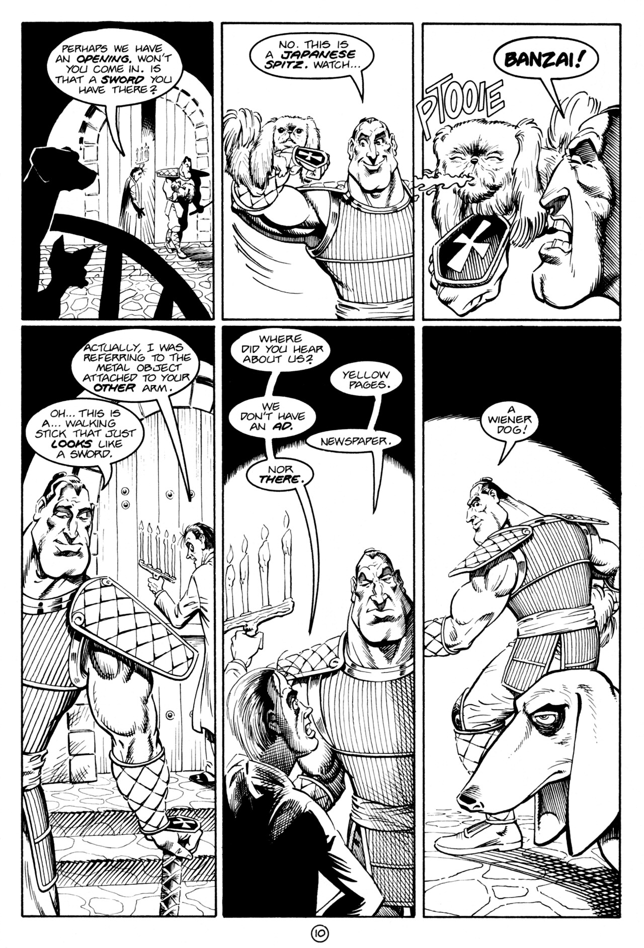 Read online Paul the Samurai (1992) comic -  Issue #3 - 12