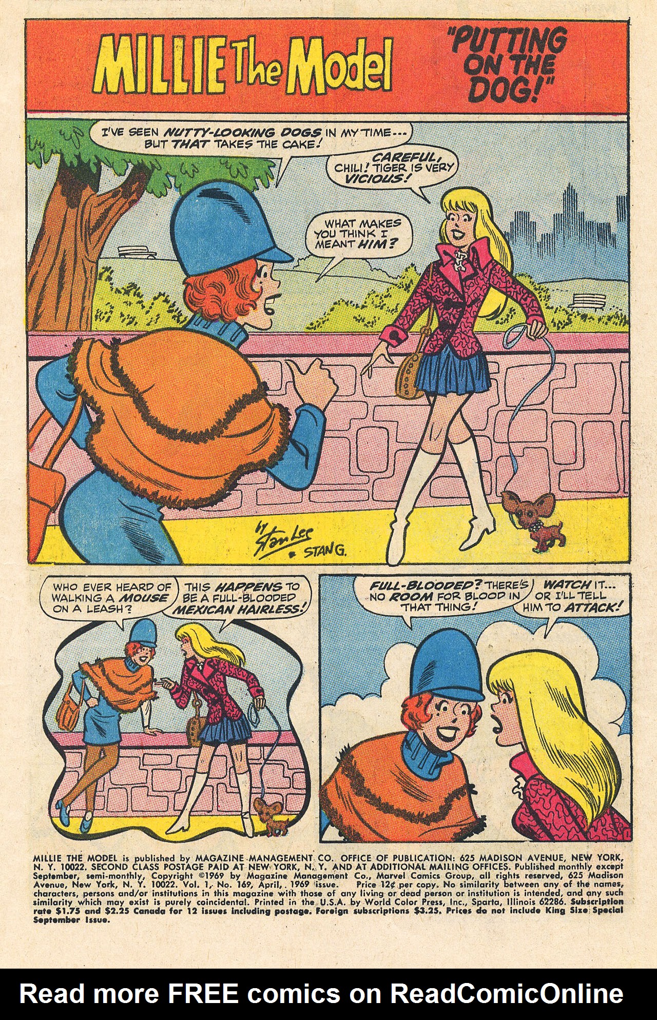 Read online Millie the Model comic -  Issue #169 - 3