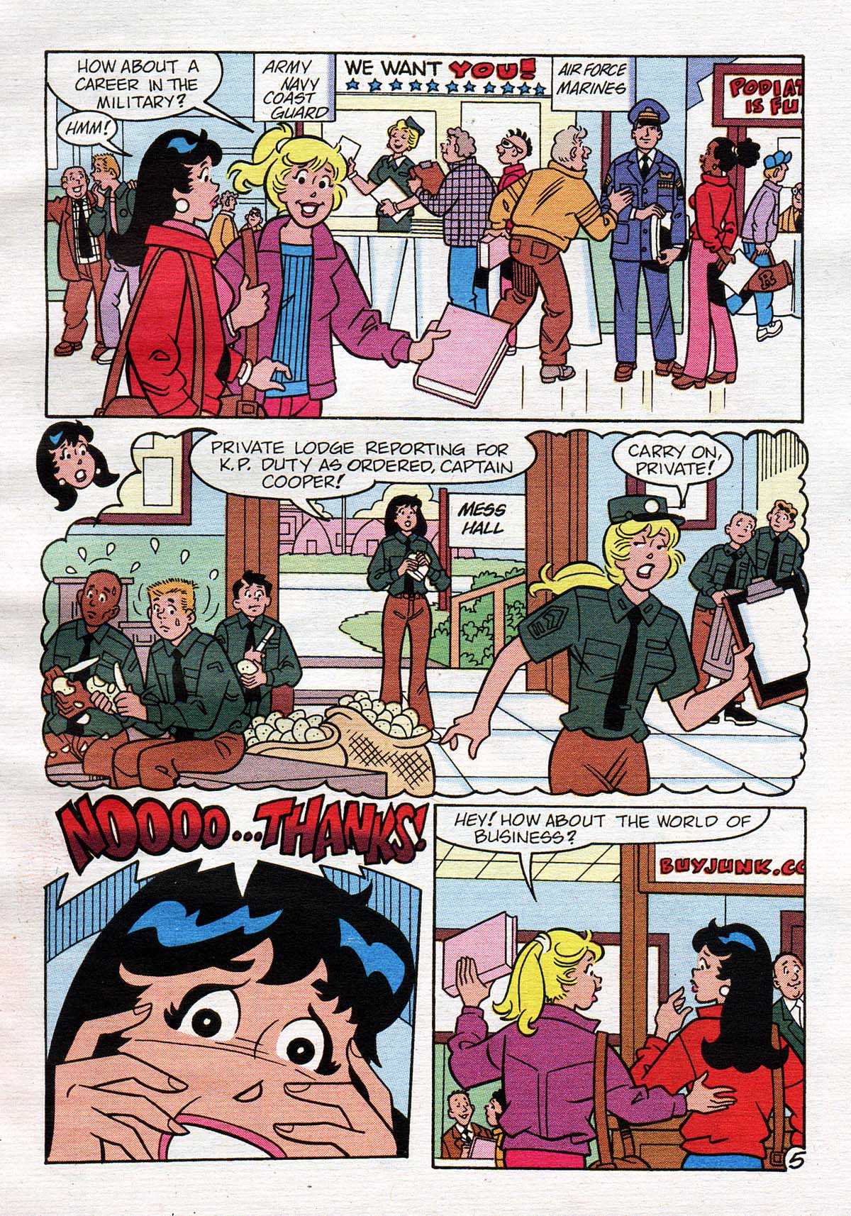 Read online Betty and Veronica Digest Magazine comic -  Issue #145 - 6