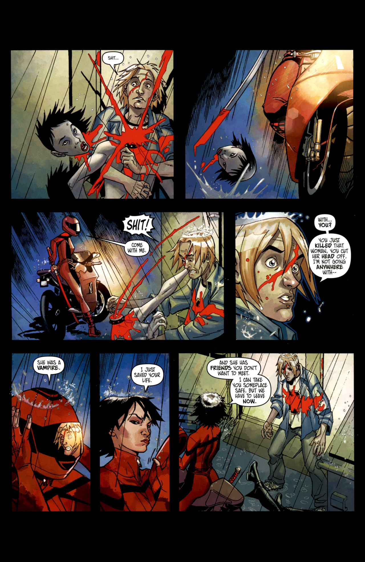 Read online Shinku comic -  Issue #1 - 9