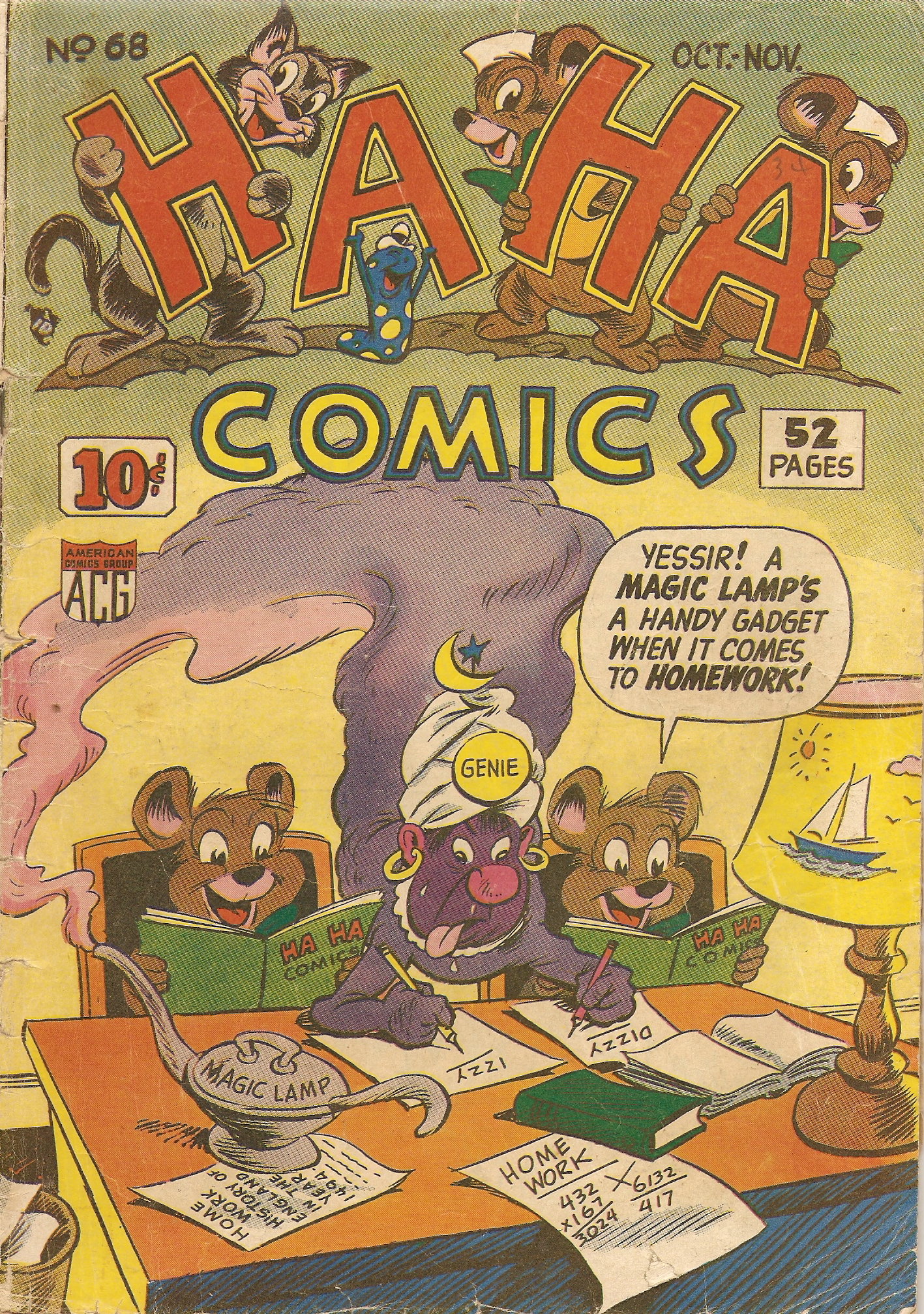 Read online Ha Ha Comics comic -  Issue #68 - 1