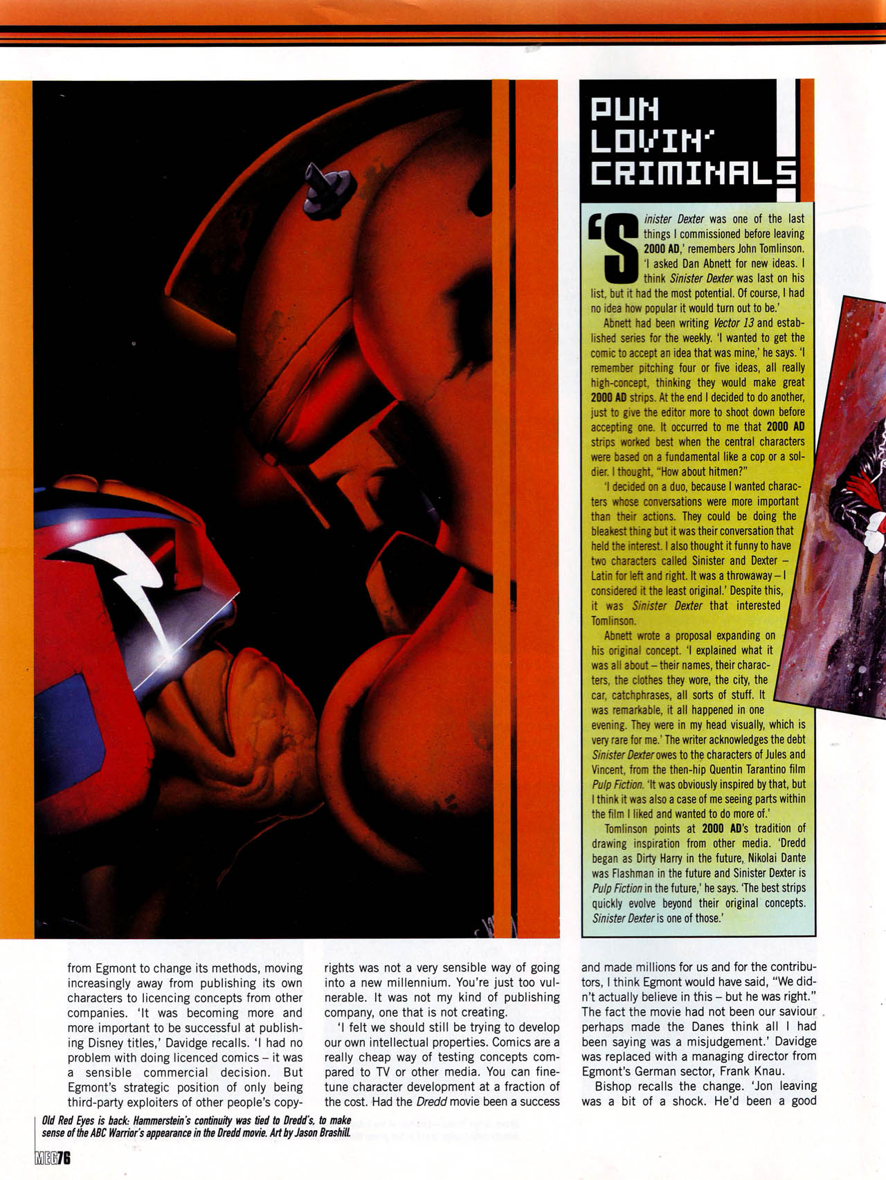 Read online Judge Dredd Megazine (Vol. 5) comic -  Issue #202 - 76