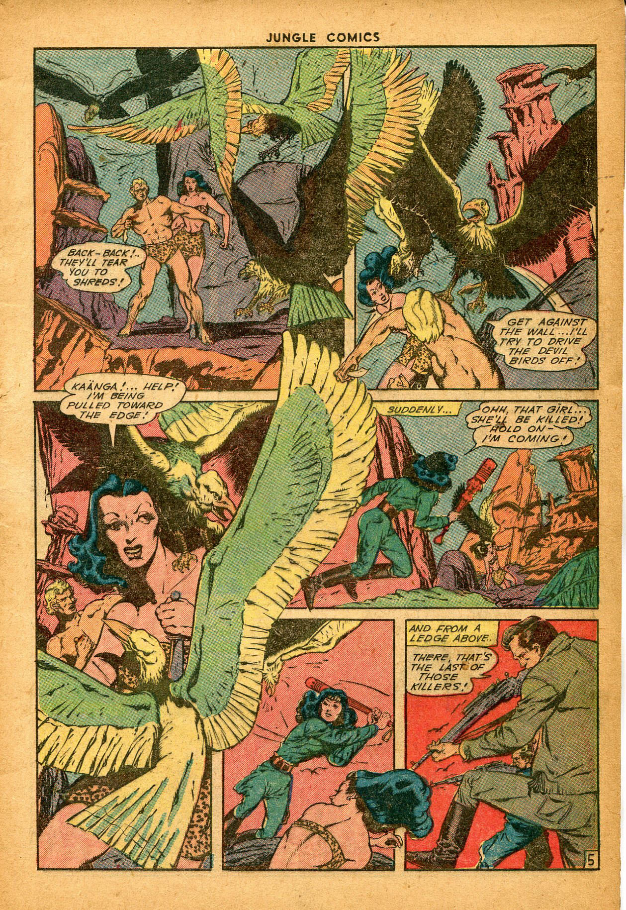 Read online Jungle Comics comic -  Issue #57 - 7