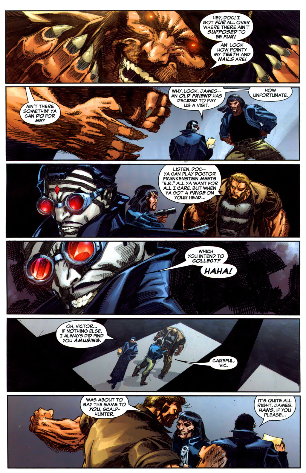 Read online Weapon X (2002) comic -  Issue #26 - 17