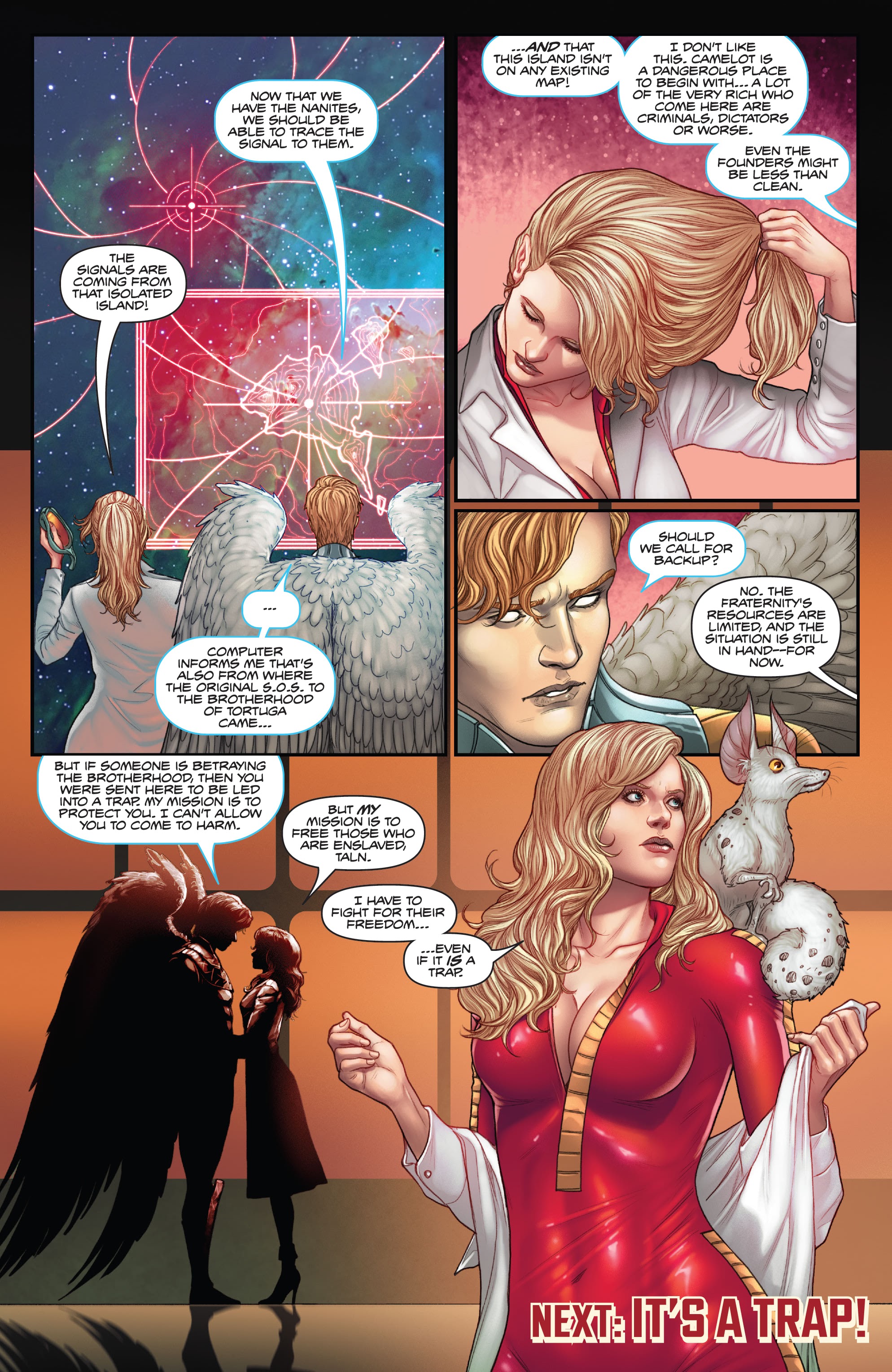 Read online Barbarella (2021) comic -  Issue #1 - 26