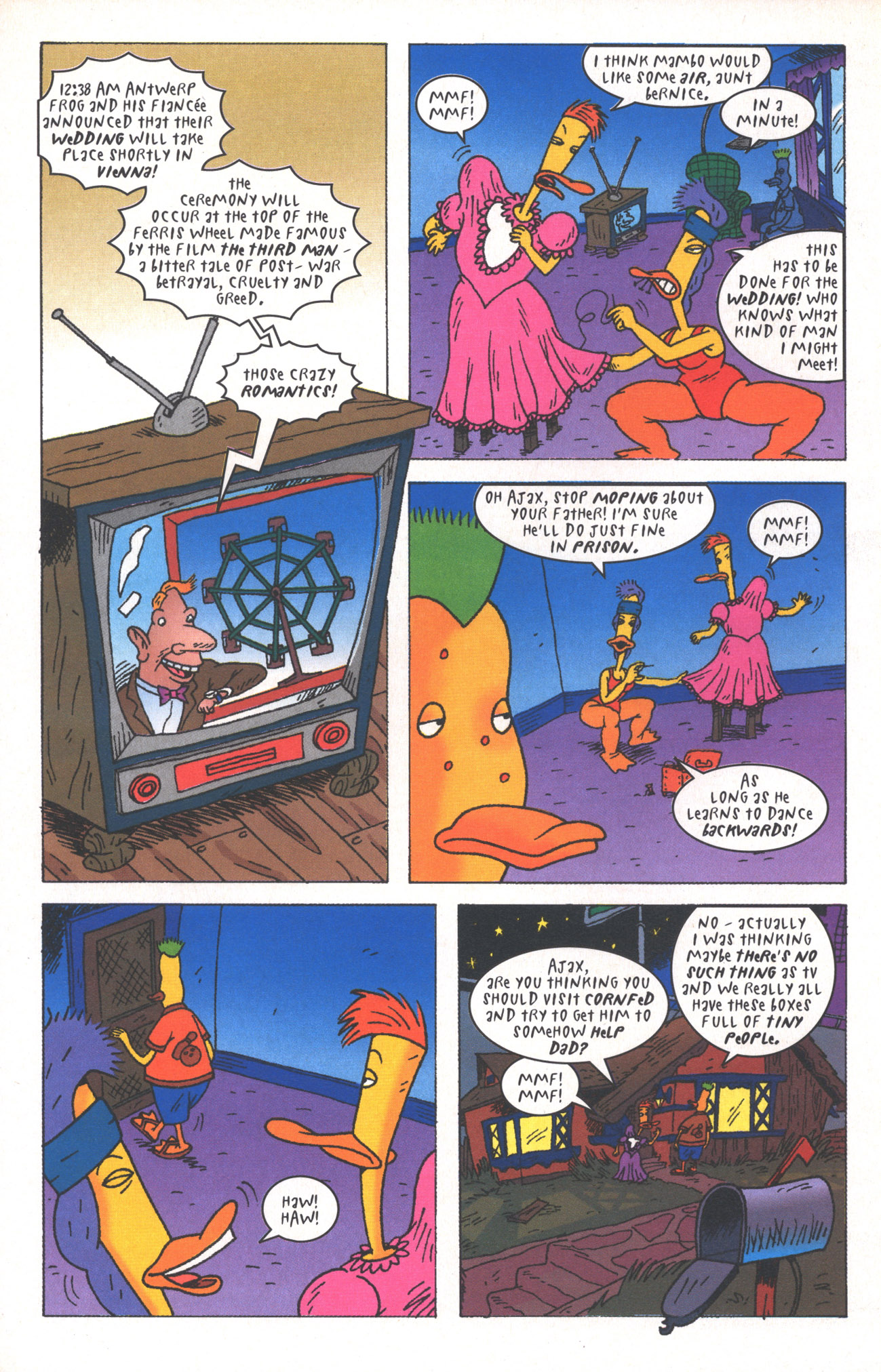 Read online Duckman : The Mob Frog Saga comic -  Issue #3 - 7