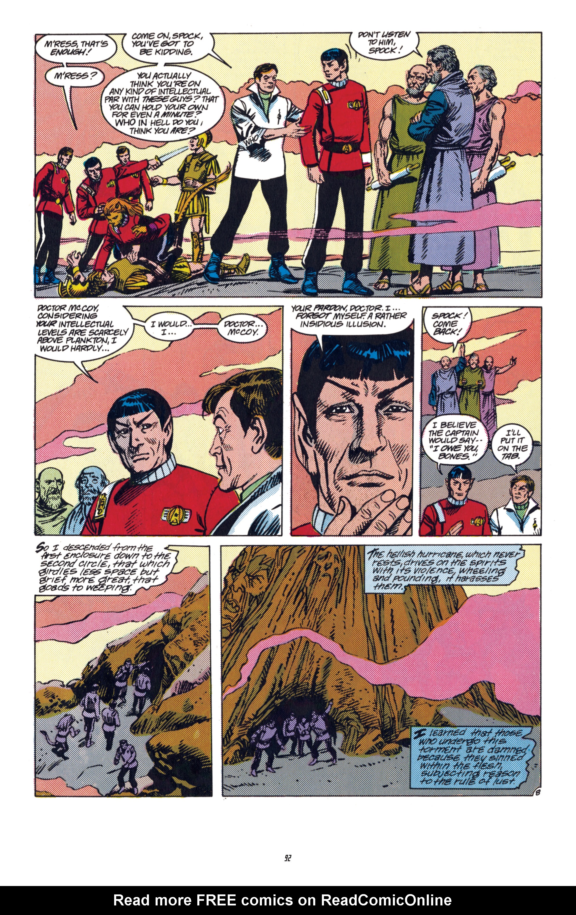 Read online Star Trek Classics comic -  Issue #5 - 90