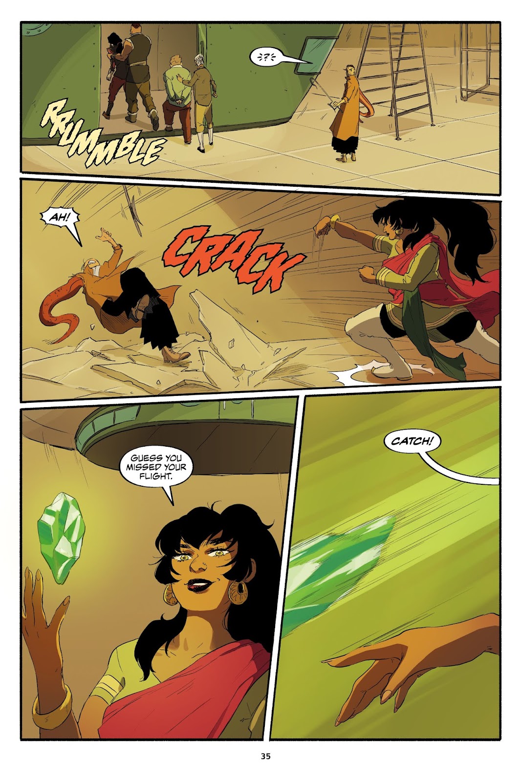 Nickelodeon The Legend of Korra – Turf Wars issue 3 - Page 35