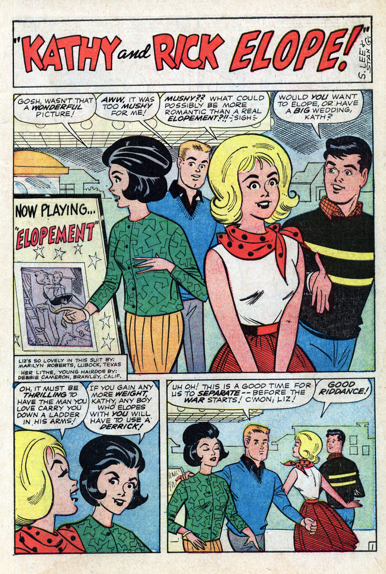 Read online Kathy (1959) comic -  Issue #25 - 3