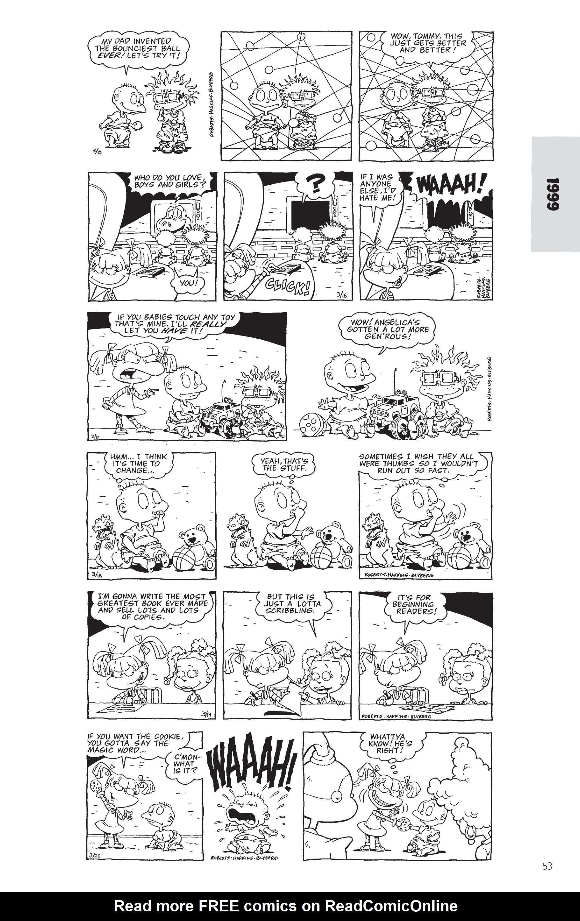 Read online Rugrats: The Newspaper Strips comic -  Issue # TPB (Part 1) - 52