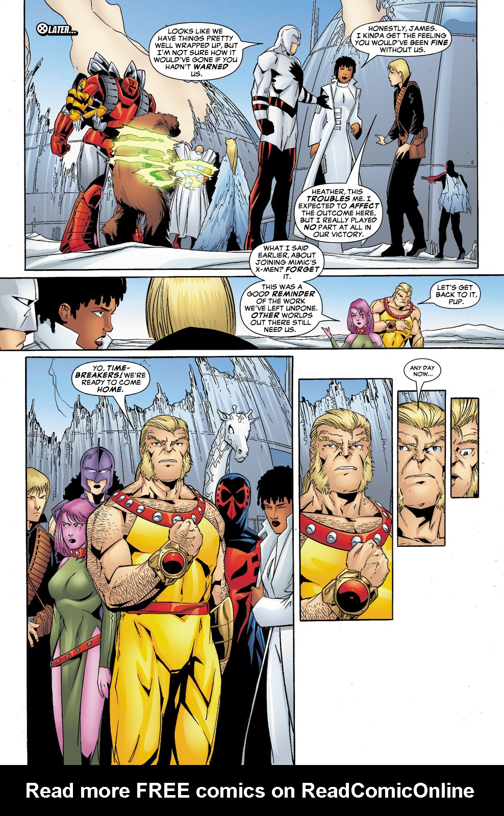 Read online Exiles (2001) comic -  Issue #84 - 22