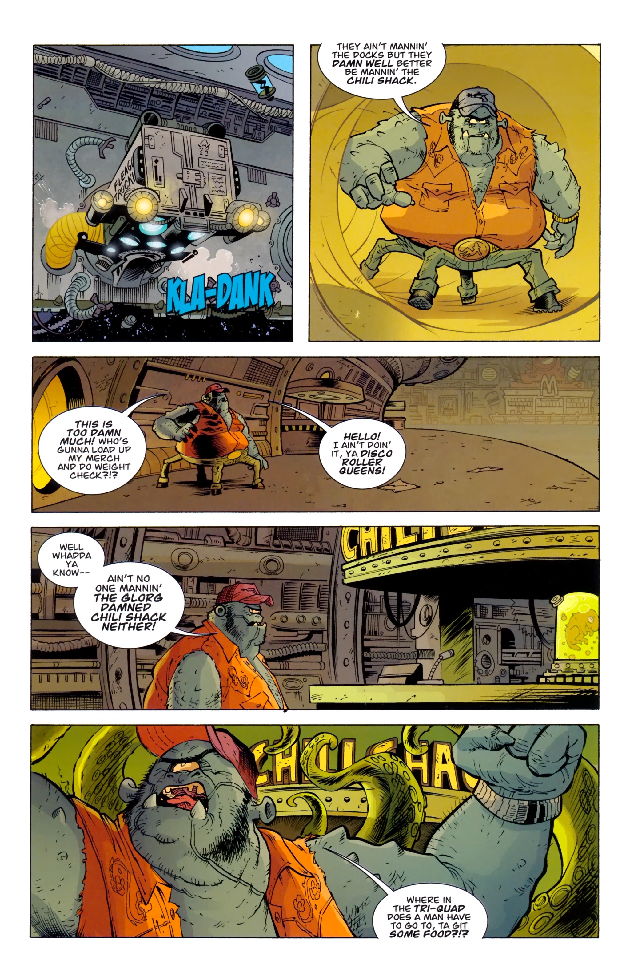 Read online Fear Agent comic -  Issue #1 - 4