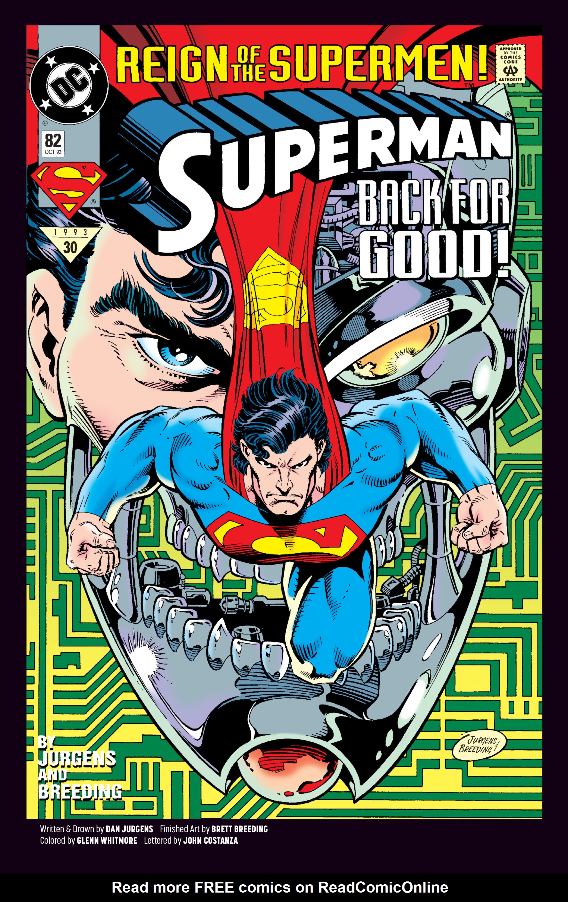Read online Superman: The Return of Superman comic -  Issue # TPB 2 - 115