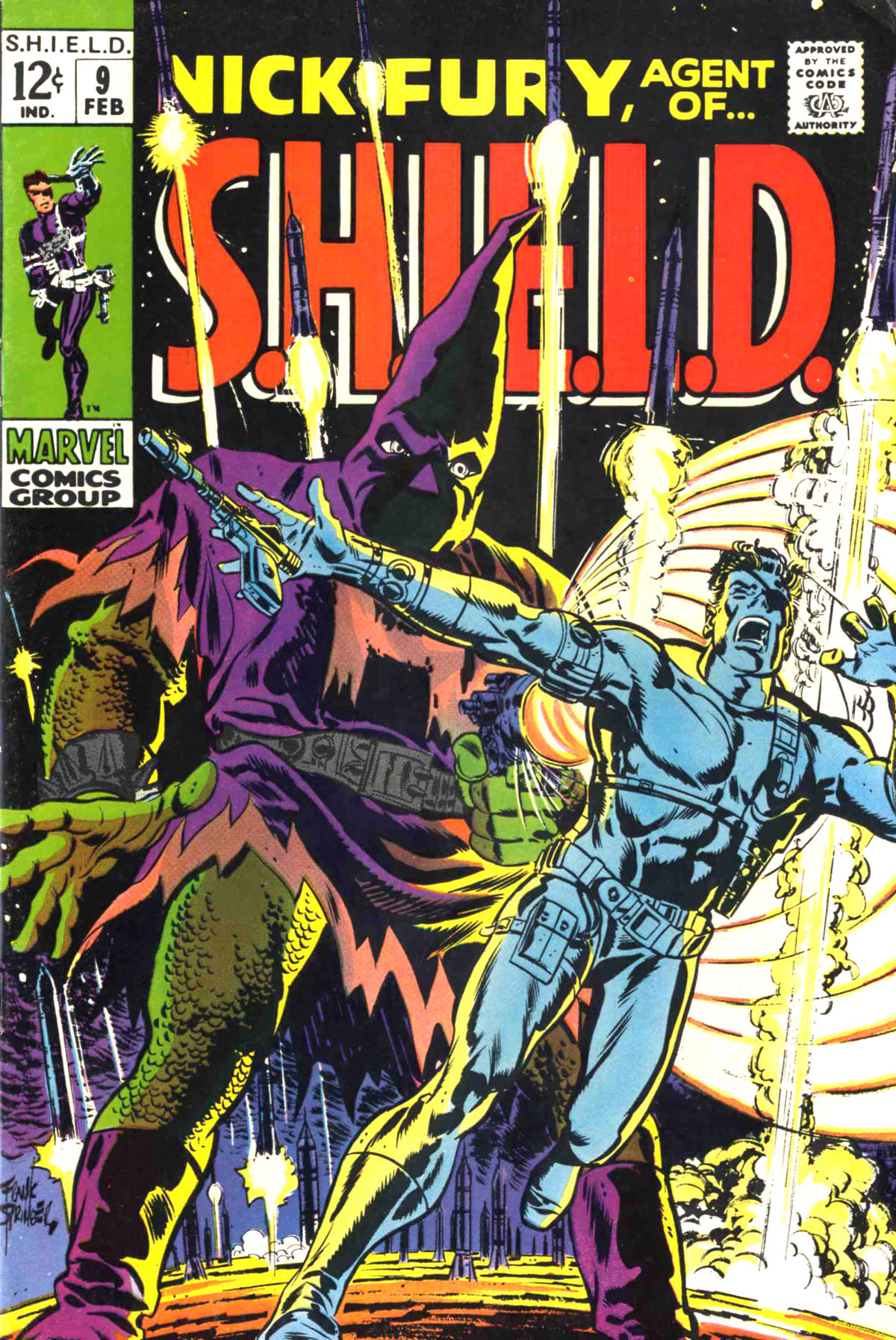 Read online Nick Fury, Agent of SHIELD comic -  Issue #9 - 1