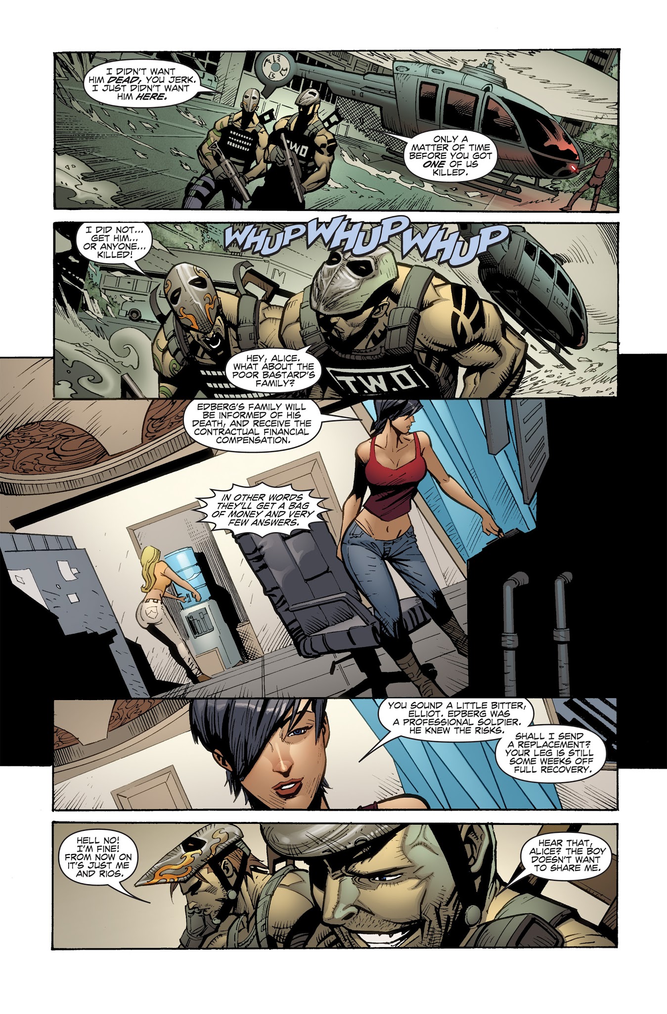 Read online Army of Two comic -  Issue #2 - 6
